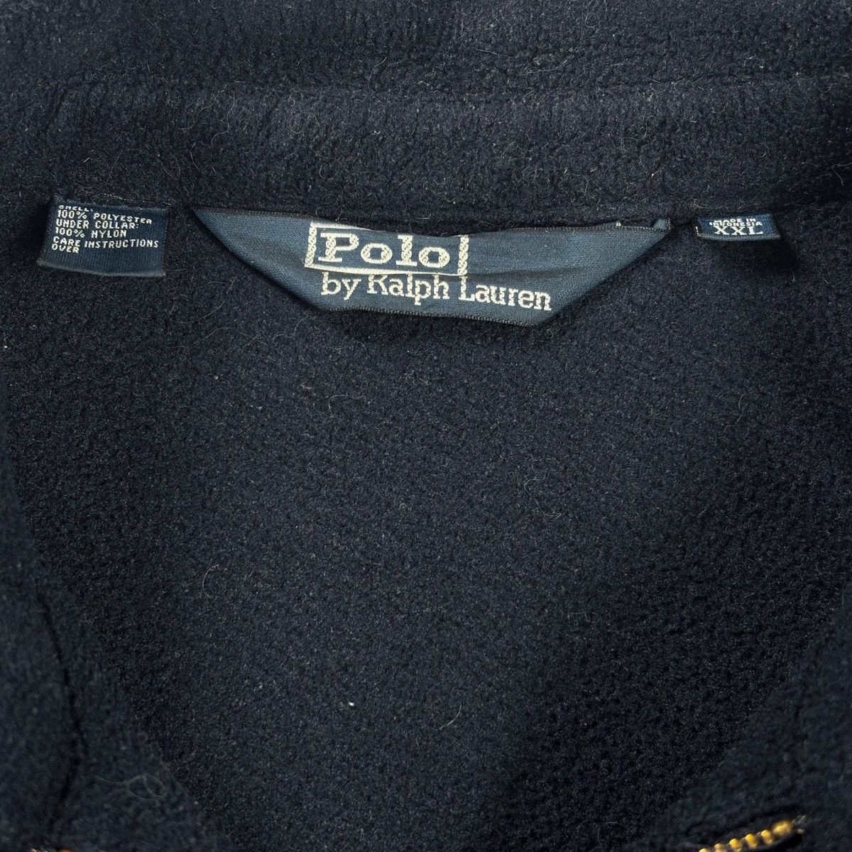 Polo Ralph Lauren 90S Polo Ralph Lauren Fleece Basic Sherpa Light Jacket Size US XXL / EU 58 / 5 - 7 Thumbnail