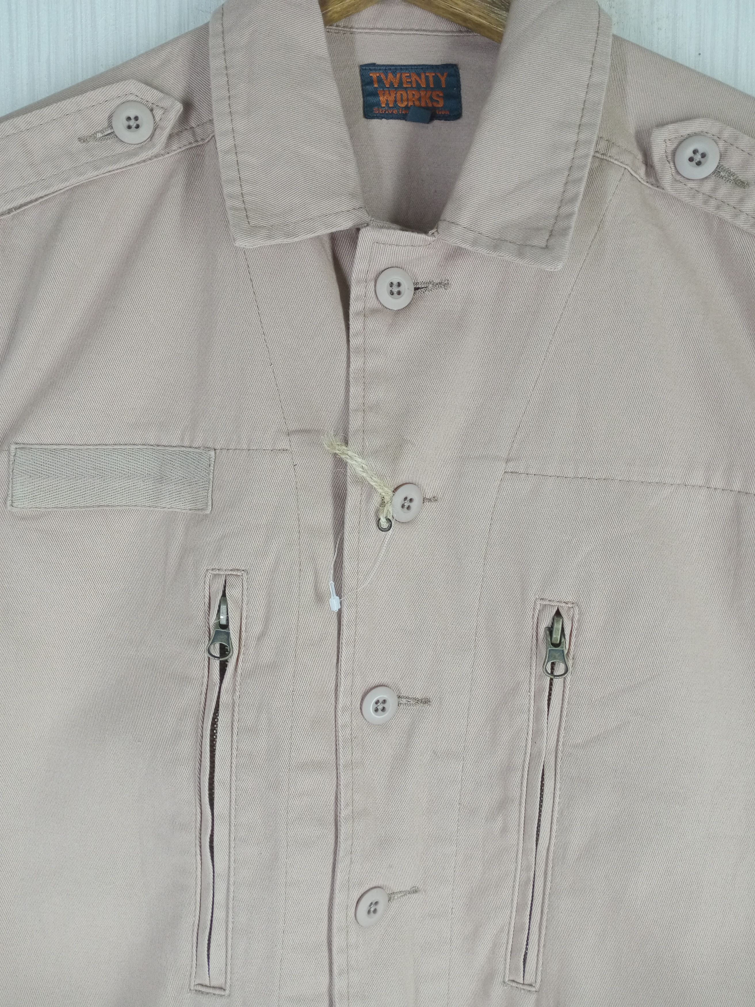 If Six Was Nine Rare Vintage Twenty Works Military Style Jacket Size US M / EU 48-50 / 2 - 4 Thumbnail