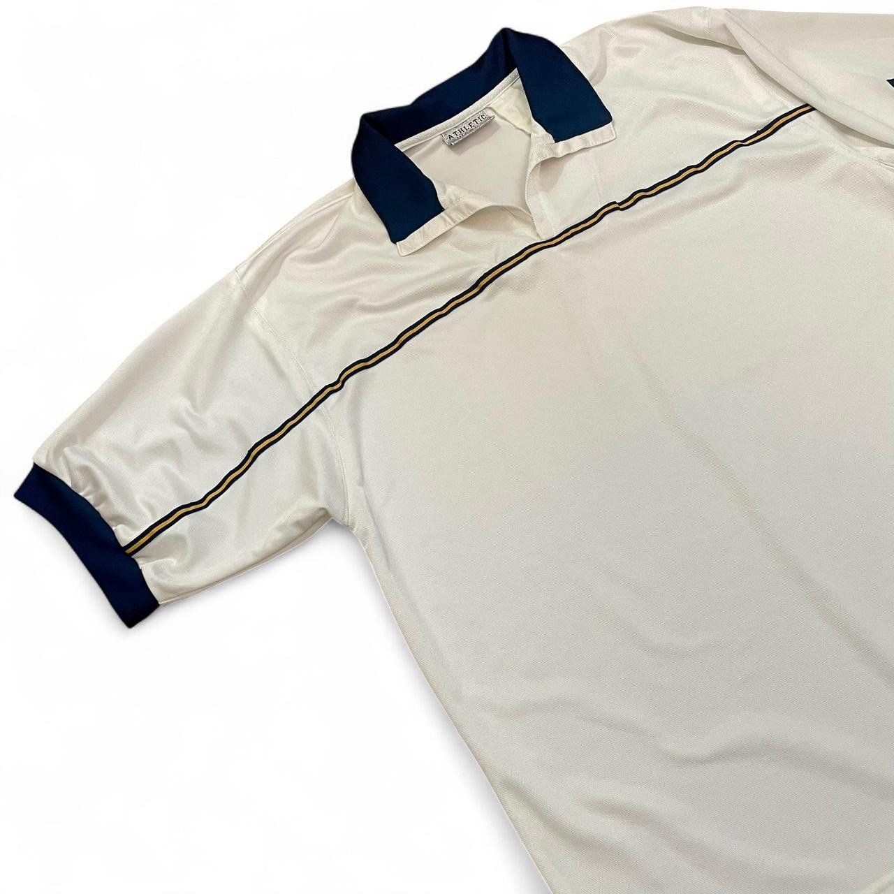 Athletic Works Y2k Athletic Works Men's White Polo Shirt - Size L/XL Size US L / EU 52-54 / 3 - 3 Thumbnail