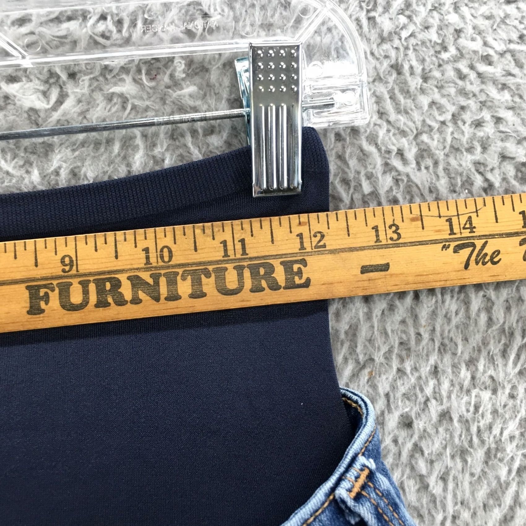 Old Navy Old Navy Maternity Rockstar Jeans Womens 2 Blue Medium Wash Denim Skinny Jeans Size 26" / US 2 / IT 38 - 3 Thumbnail
