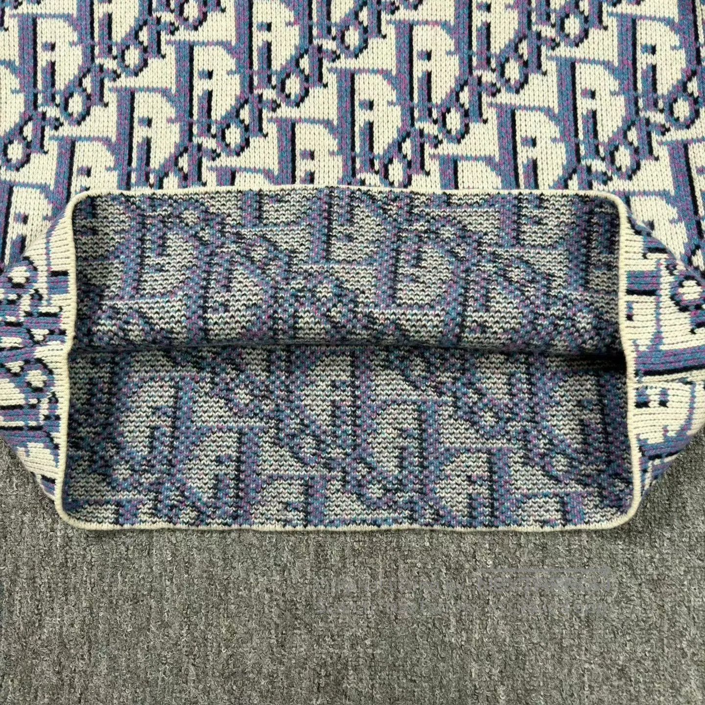 Dior dior stussy collaboration blue printed sweater. Size US L / EU 52-54 / 3 - 7 Thumbnail