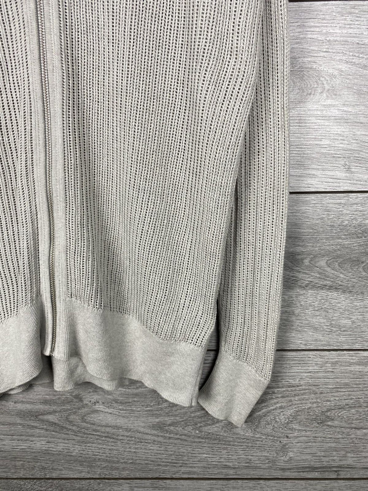 Allsaints Vintage Knited Allsaints Avant Garde Zip Sweatshirt Size US S / EU 44-46 / 1 - 4 Thumbnail