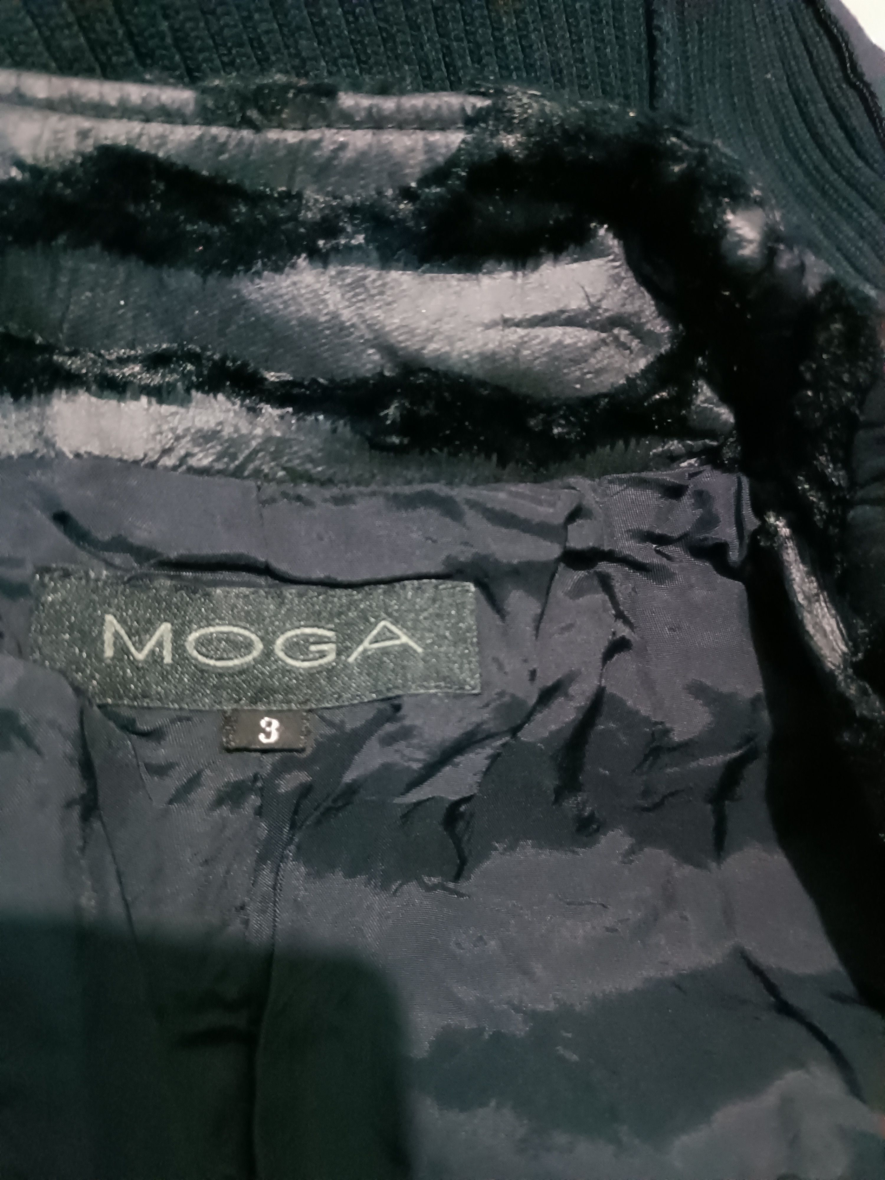 Japanese Brand Moga Women's Black Velvet Jacket Size M / US 6-8 / IT 42-44 - 5 Thumbnail