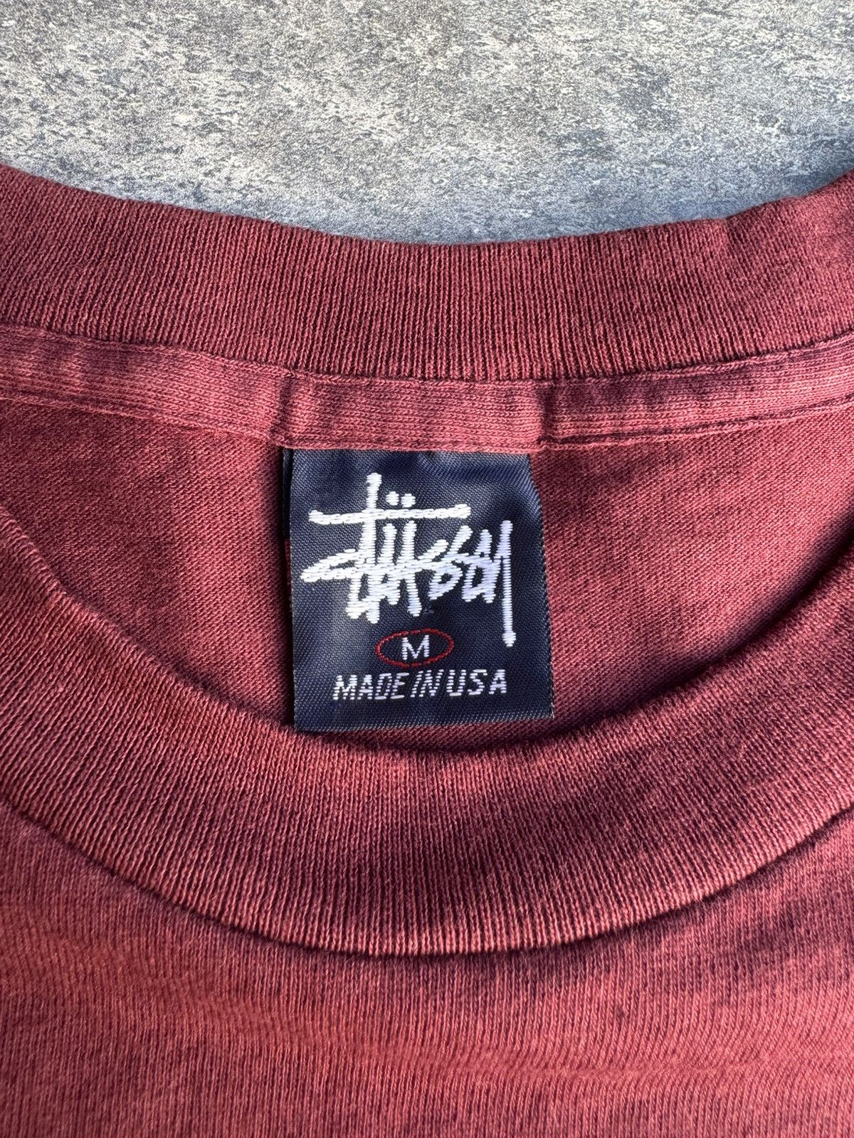 Stussy Stussy Shirt Vintage 90s Blue Box Logo Skate StreetWear Size US M / EU 48-50 / 2 - 9 Thumbnail