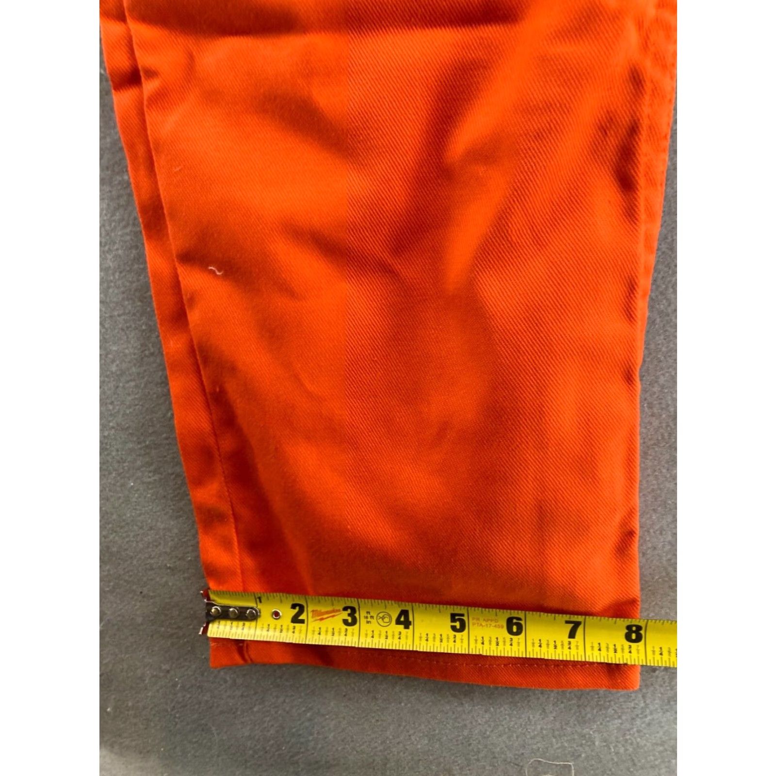 Vintage VINTAGE Liberty Work Pants Men 31x36 Cotton Denim Straight USA Made Orange Casual Size US 31 - 4 Thumbnail