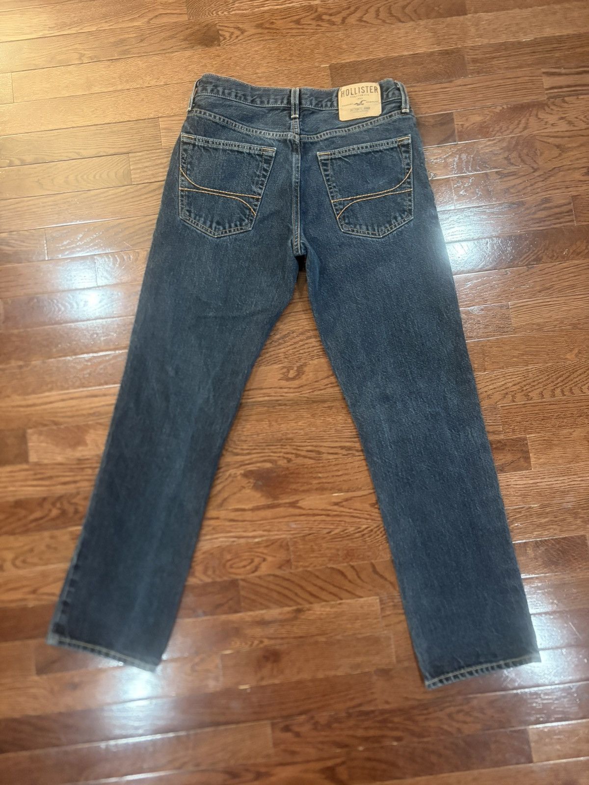 Hollister Y2K Hollister Denim Straight Slim Mid Rise 5-Pocket Jeans Size US 31 - 5 Thumbnail