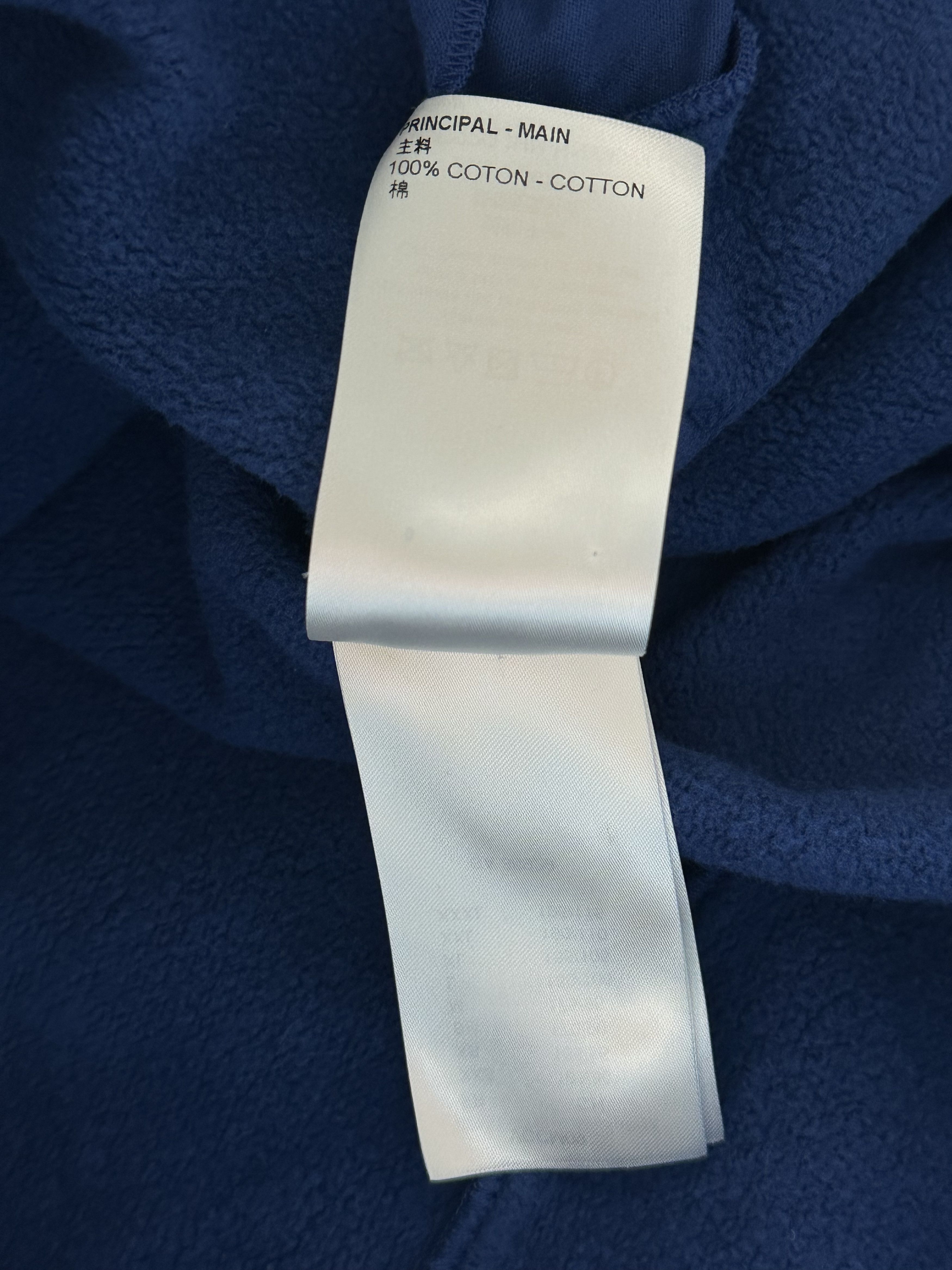Louis Vuitton Louis Vuitton Blue Circle Cut Monogram Hoodie Size US L / EU 52-54 / 3 - 5 Thumbnail