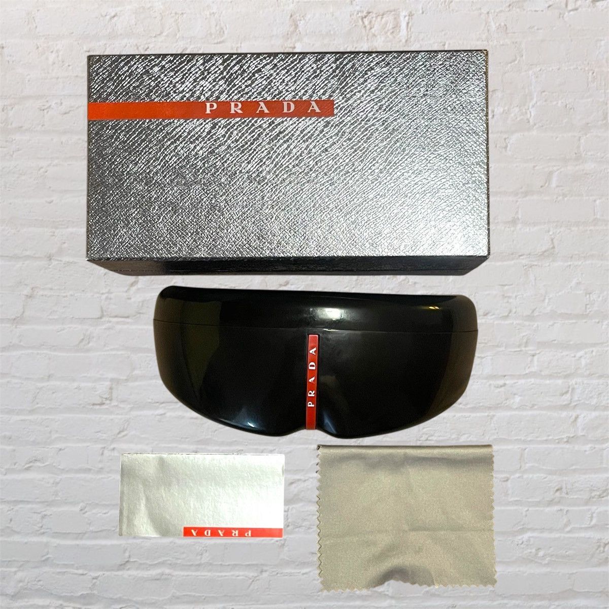 Prada Prada Linea Rossa Sunglasses Size ONE SIZE - 5 Thumbnail