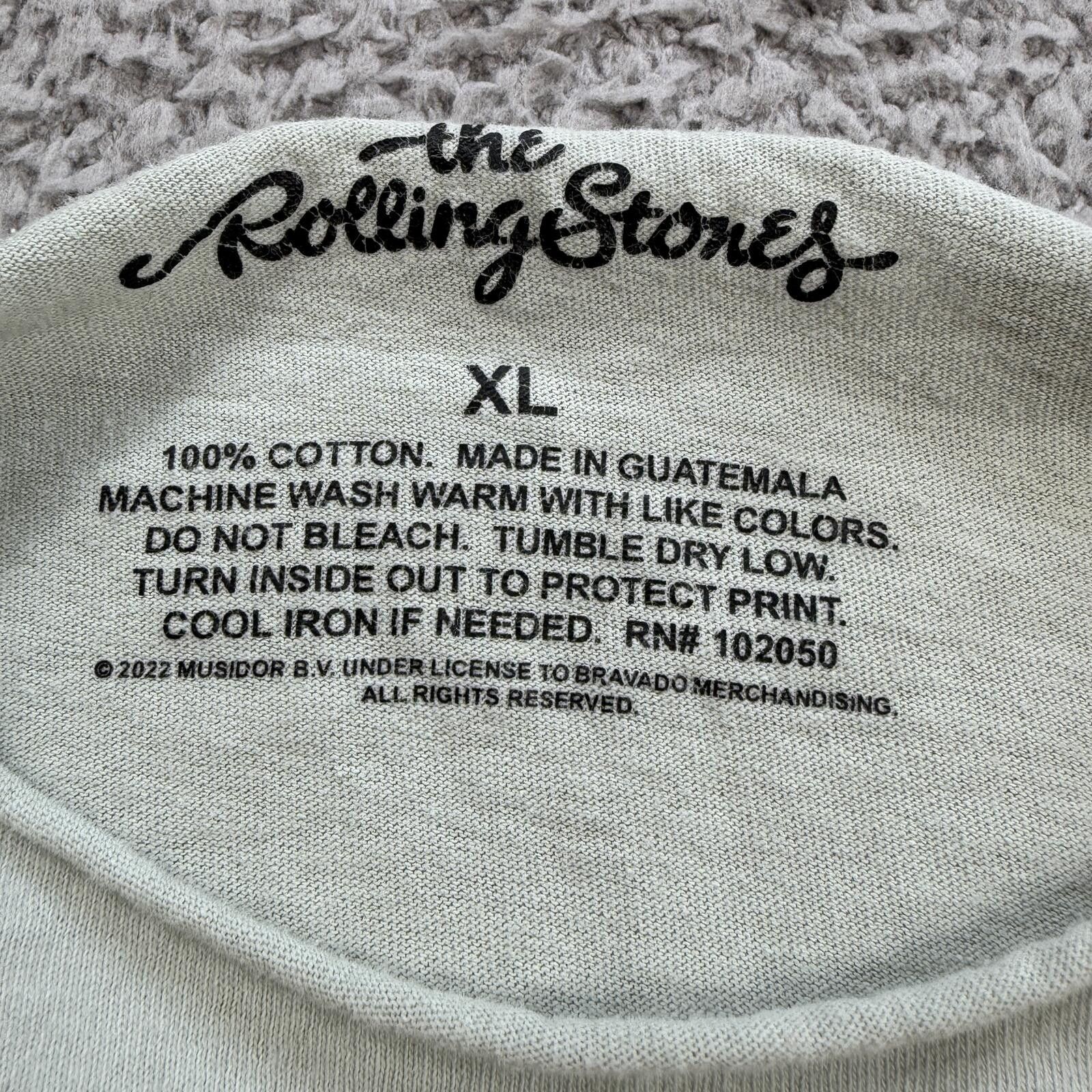 The Rolling Stones Rolling Stones Cropped T Shirt XL Women Band Tee Floral Y2K Size XL / US 12-14 / IT 48-50 - 4 Thumbnail
