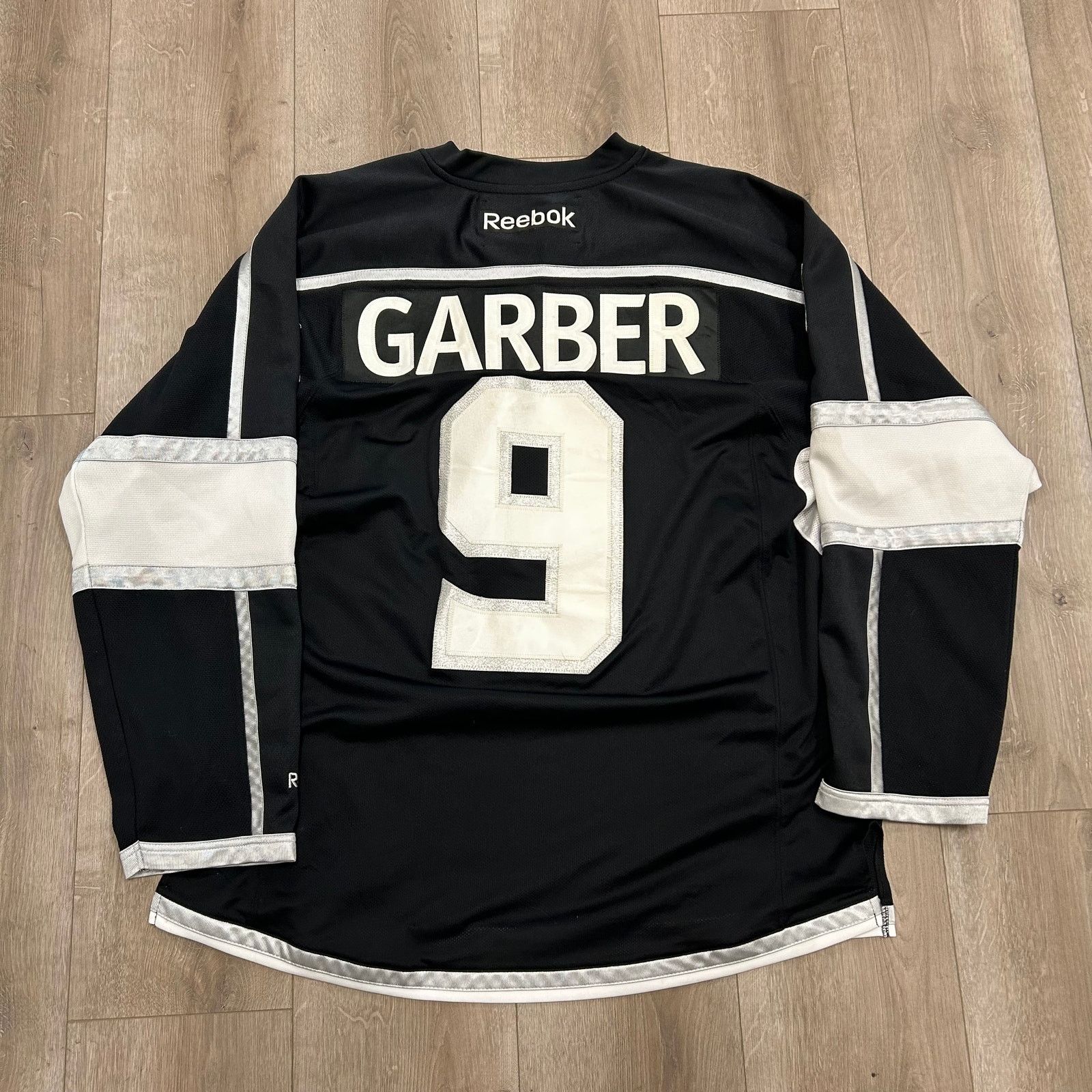 NHL Reebok Los Angeles Kings NHL Black Jersey size 2XL Garber #9 Size US XXL / EU 58 / 5 - 7 Thumbnail