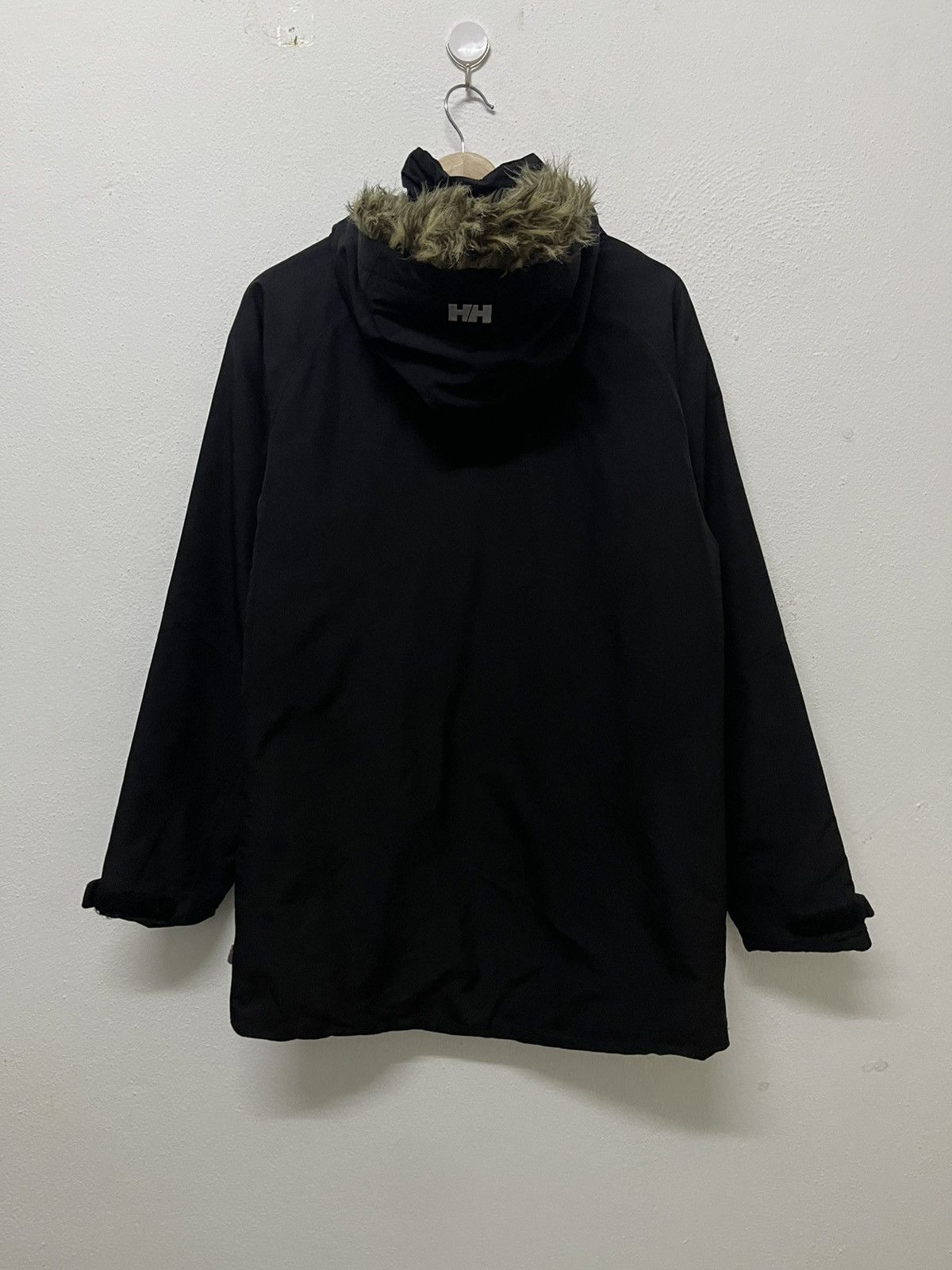 Helly Hansen 2000s HELLY HANSEN REINE PARKA FUR HOODIE Size US S / EU 44-46 / 1 - 3 Thumbnail