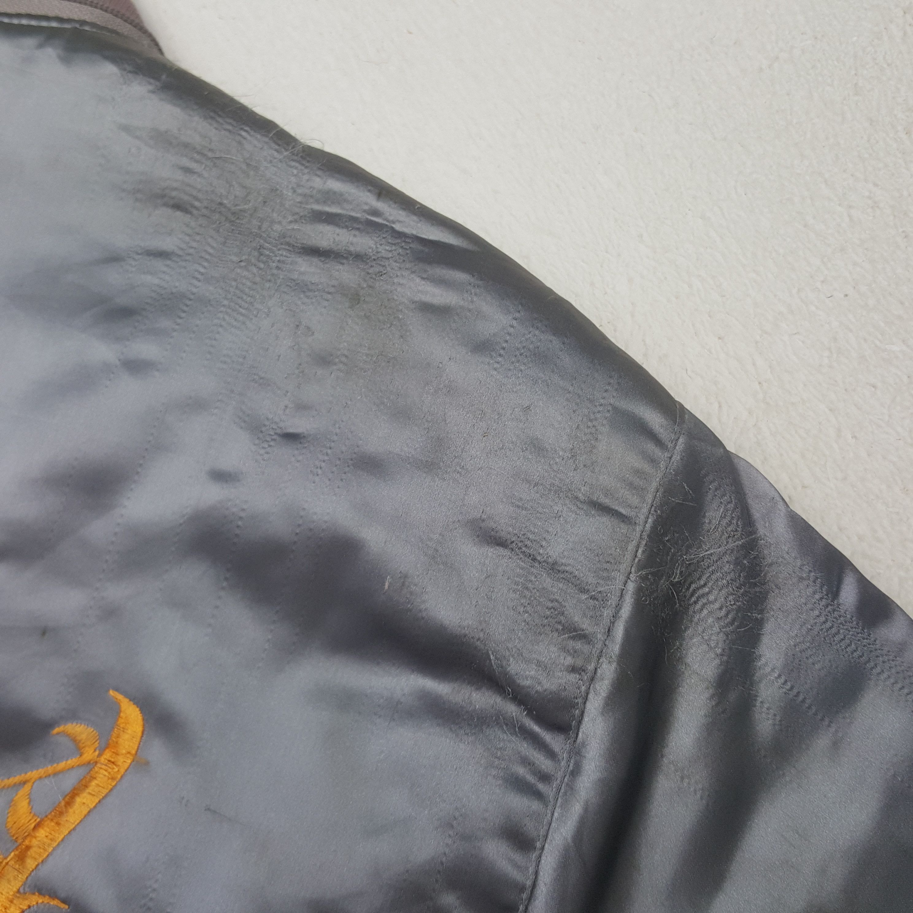 Japanese Brand Vintage Team Spirit 89 Embroidery Bomber Sukajan Jacket RR8 Size US L / EU 52-54 / 3 - 13 Thumbnail