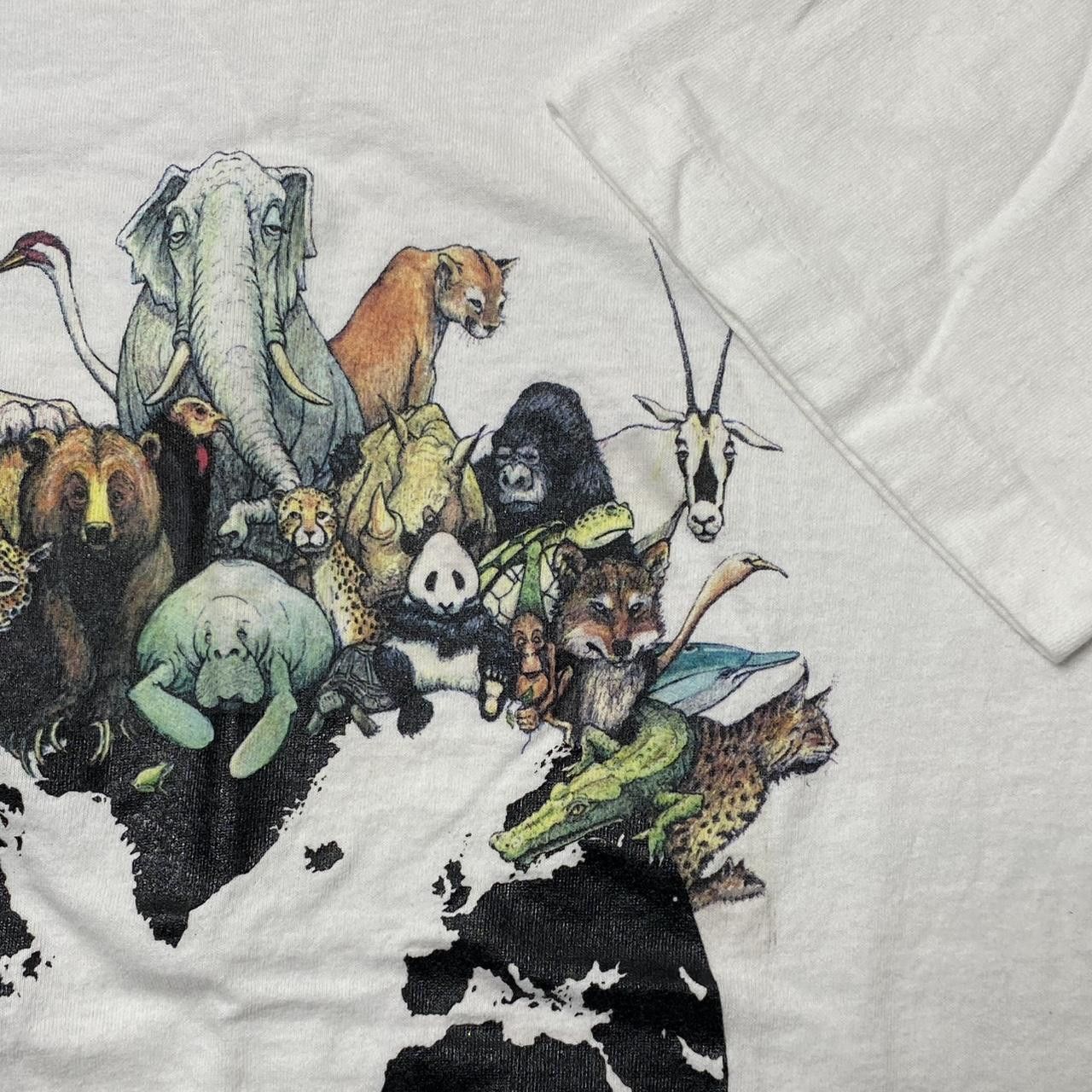 Anvil Vintage Human-I-Tees White Nature Tee Size Medium Size US M / EU 48-50 / 2 - 3 Thumbnail