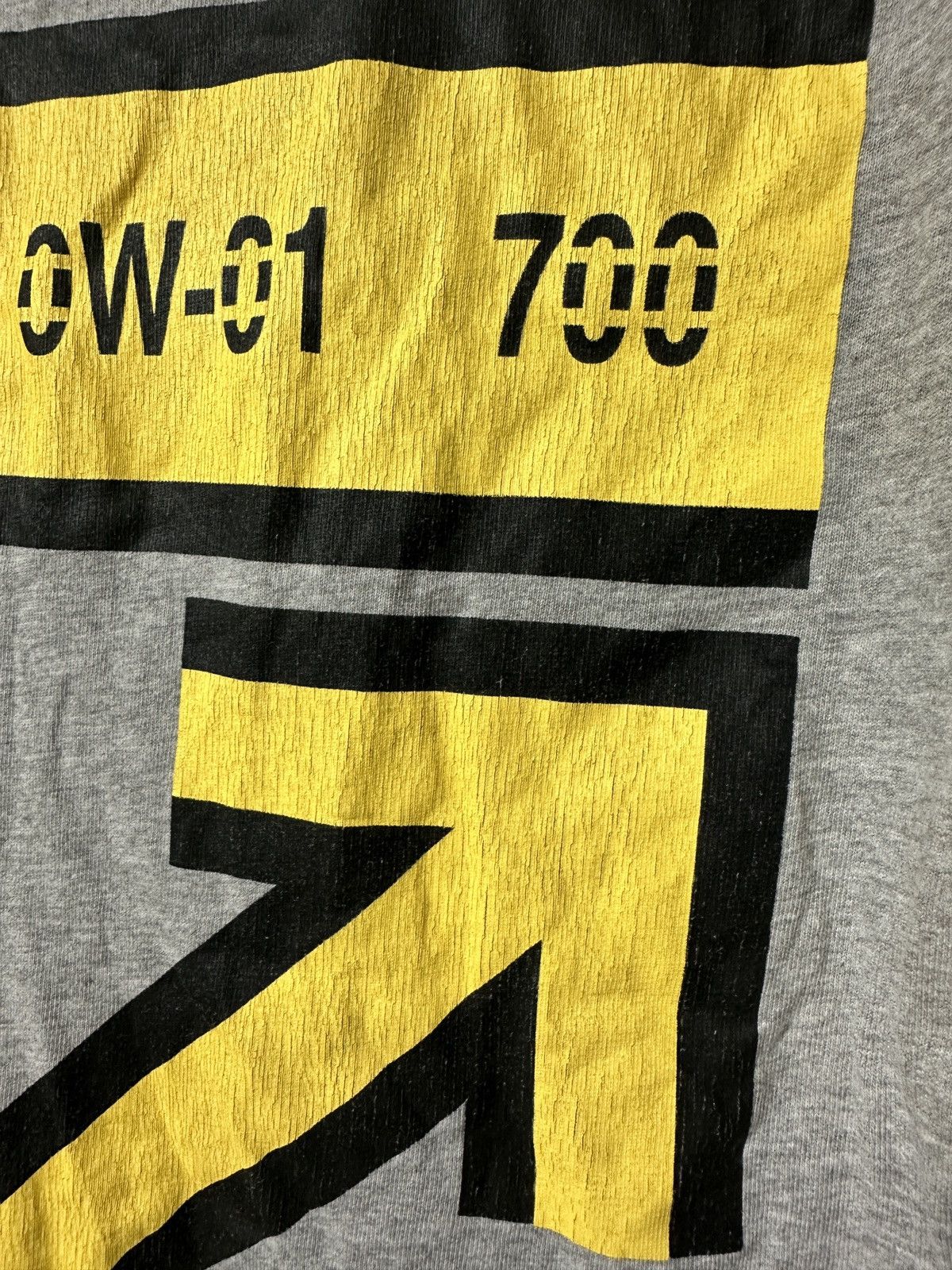 Off-White Off White Grey T-Shirt Size US XS / EU 42 / 0 - 4 Thumbnail
