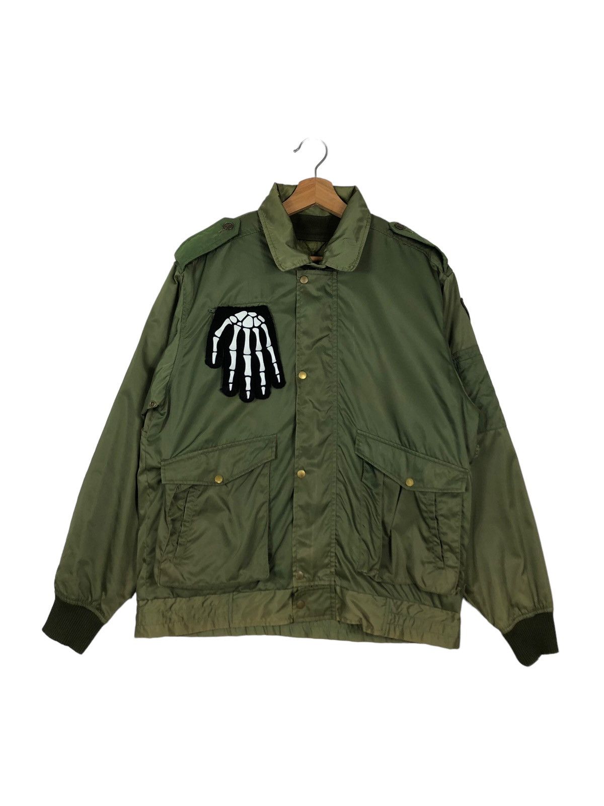 🔥RIOT RIOT BOMBER JACKET GSDF JAPAN MILITARY ISSEY MIYAKE