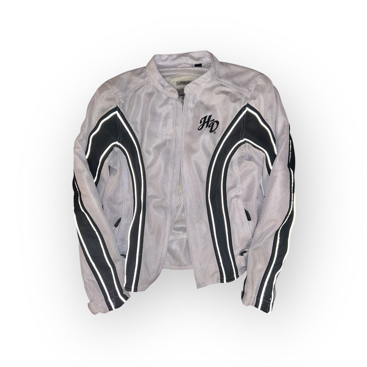 Harley Davidson Harley-Davidson Reflective Mesh Racing Jacket White/Black Size M / US 6-8 / IT 42-44 - 1 Thumbnail