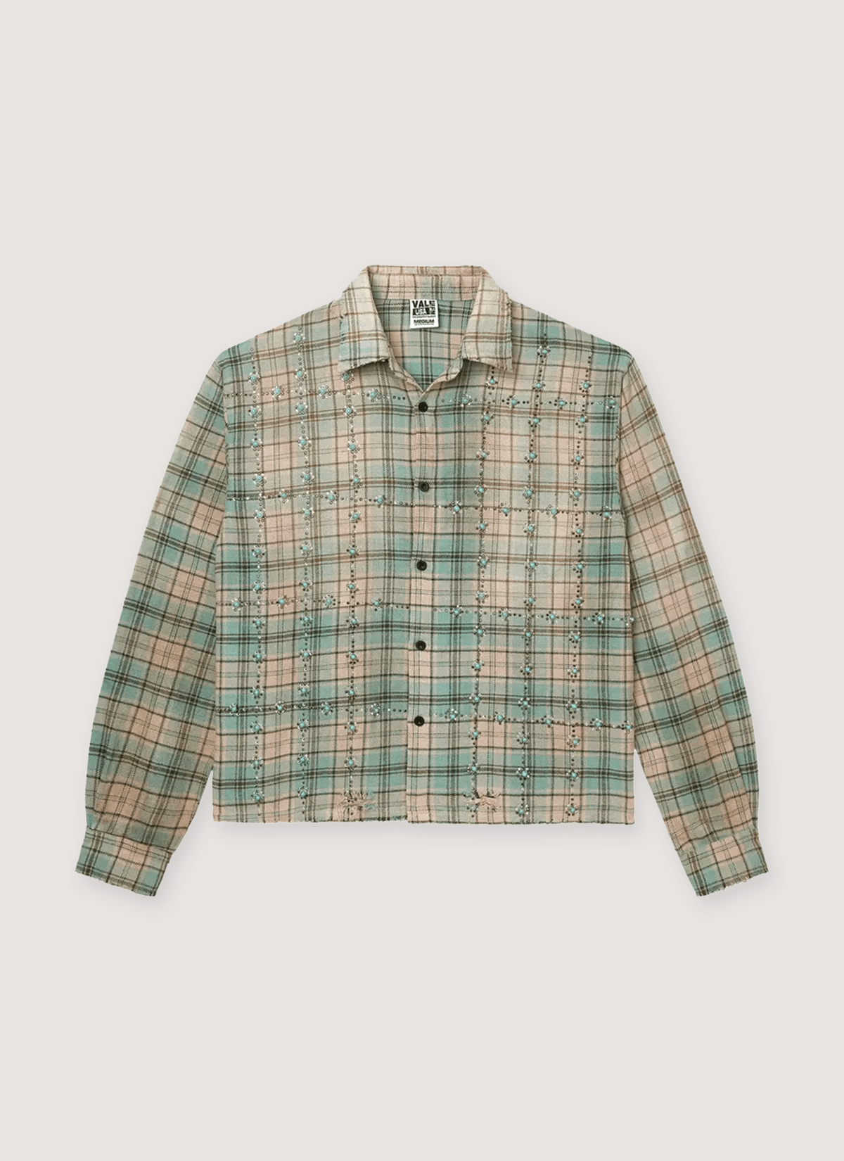 Vale Forever Little Gems Flannel Green Size US L / EU 52-54 / 3 - 1 Thumbnail