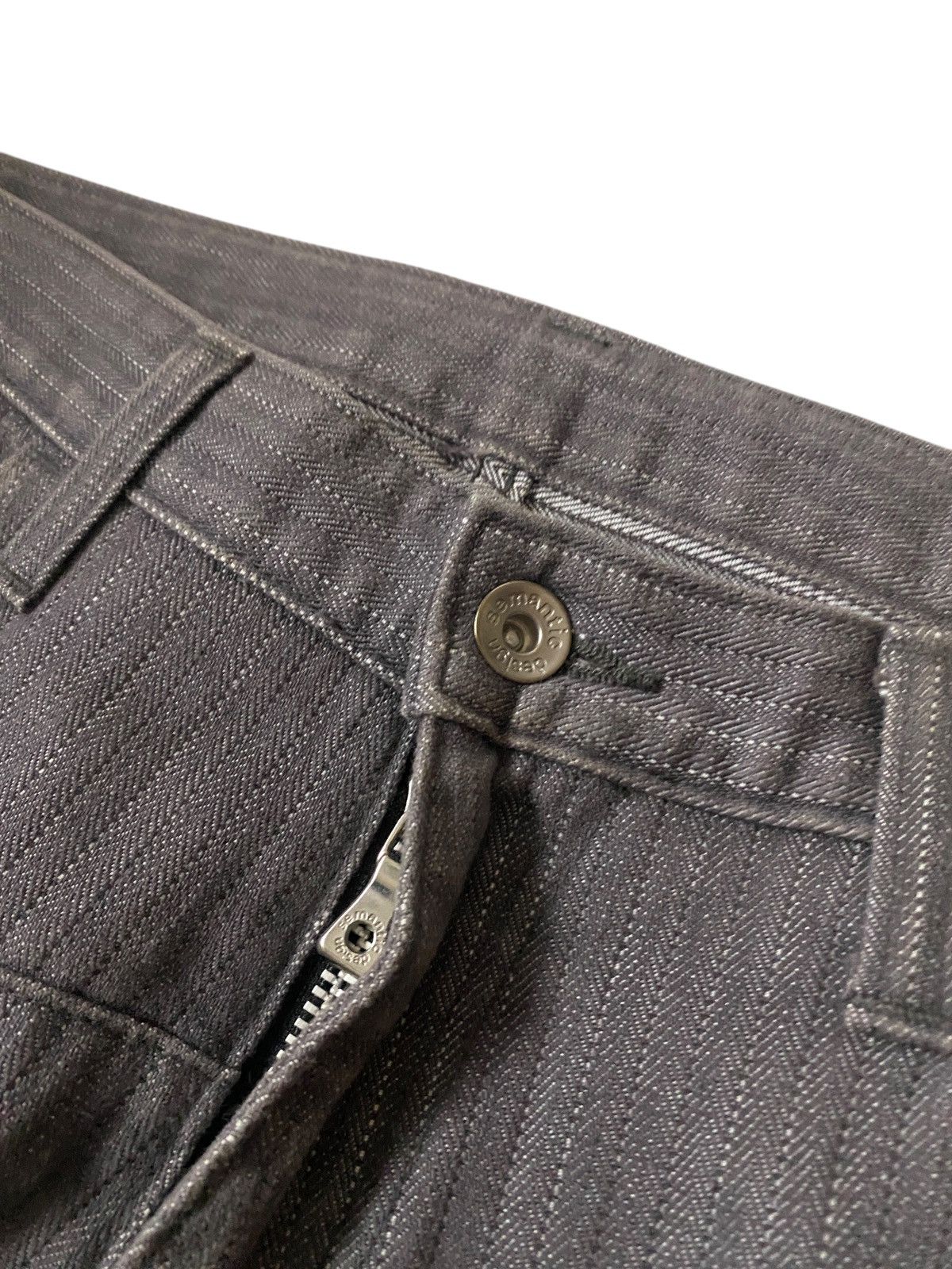 If Six Was Nine 2000's Semantic Design Flared Pinstripe Spiral Pants Size US 30 / EU 46 - 7 Thumbnail