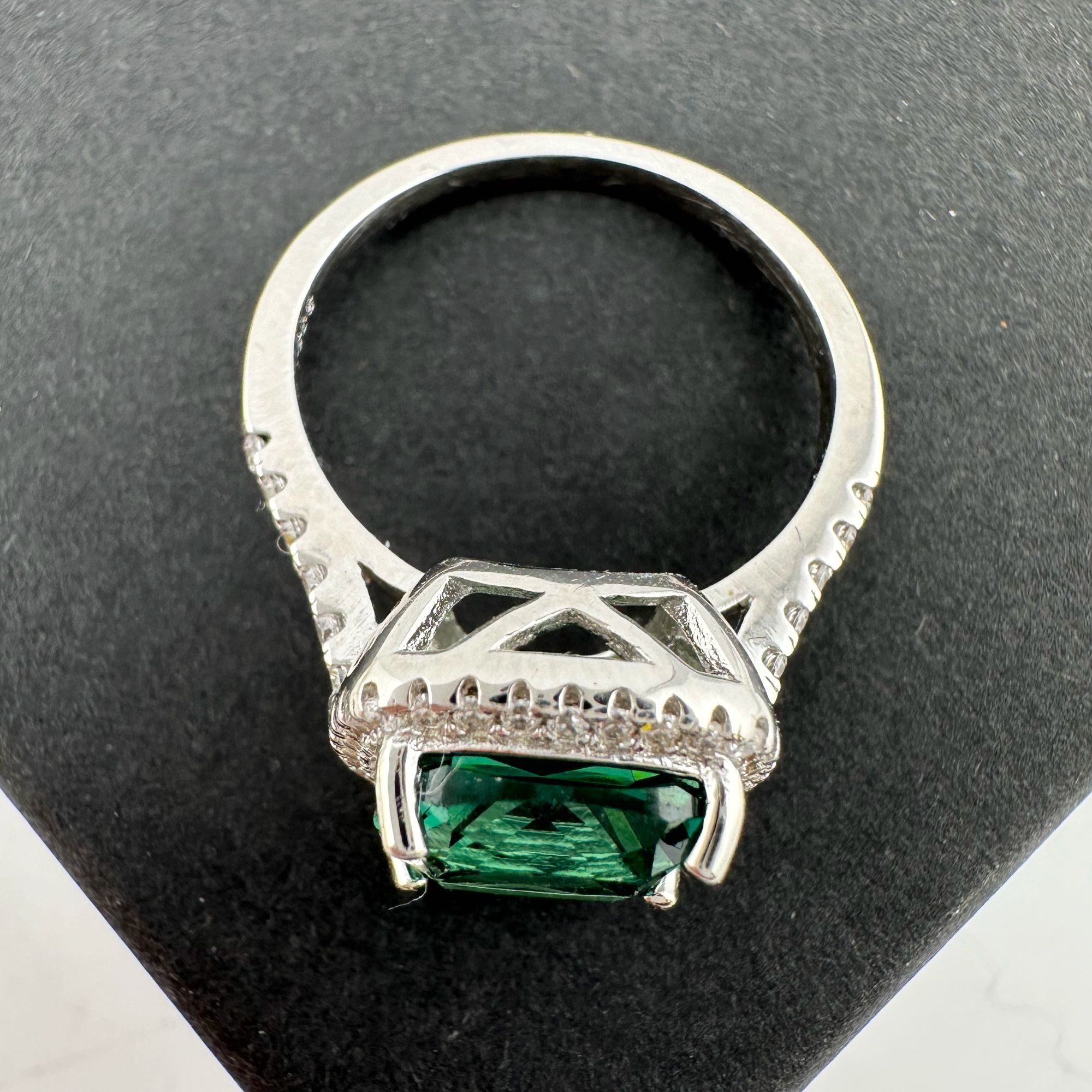 Other 3.56 Carat Lab Created Pariaba Color Change Ring Size 8 Size ONE SIZE - 13 Thumbnail