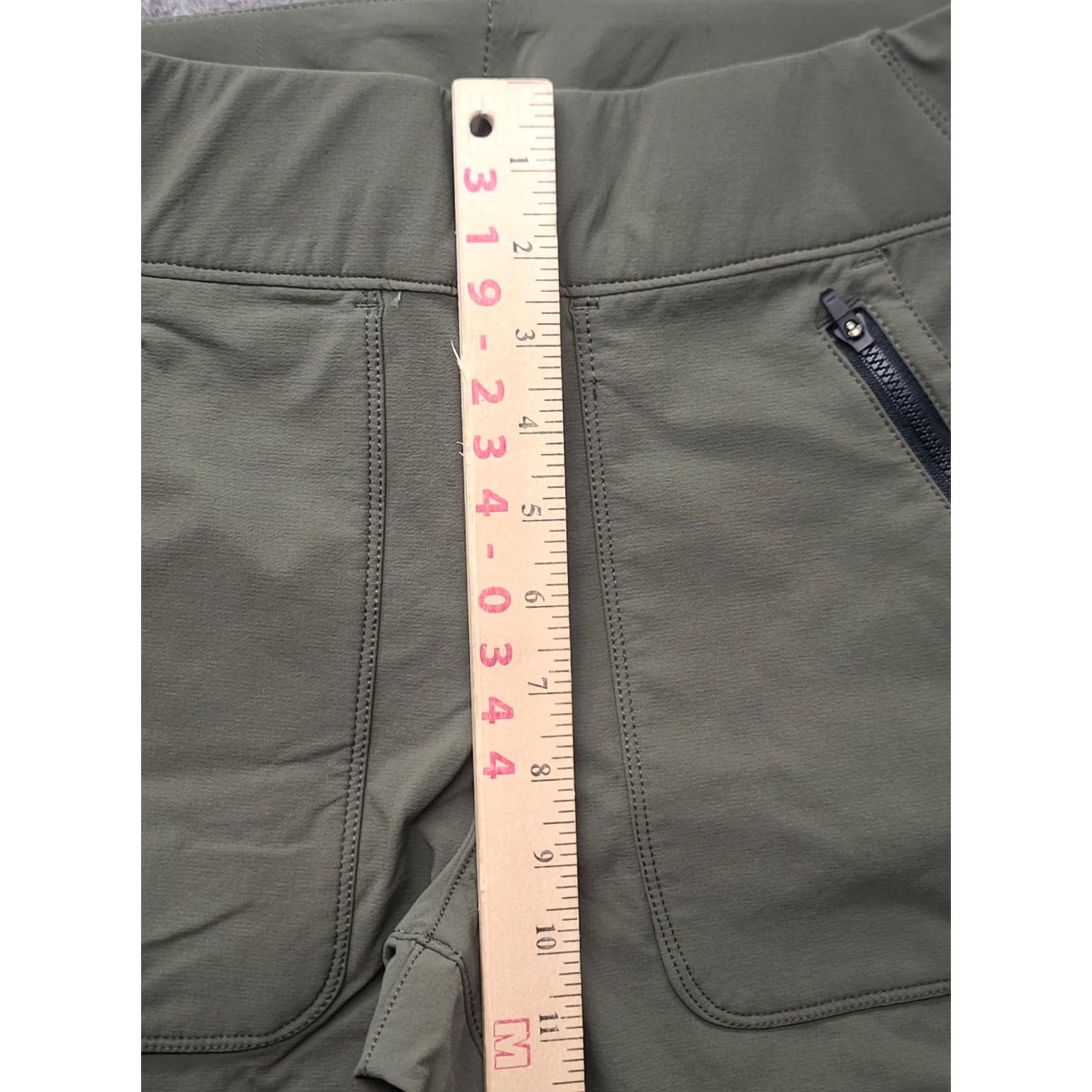 Vintage Duluth Trading Flexpedition Pants Womens 6 Regular Slim Leg Nylon Spandex Black Knit Pockets Size 28" / US 6 / IT 42 - 4 Thumbnail