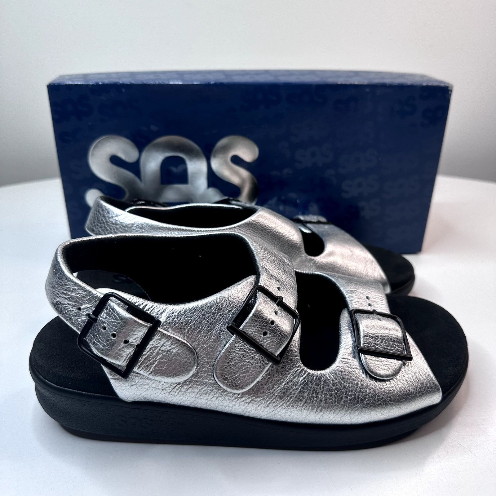 SAS SAS Women's Relaxed Moonbeam Walking Sandal 8W Size US 8 / IT 38 - 2 Thumbnail