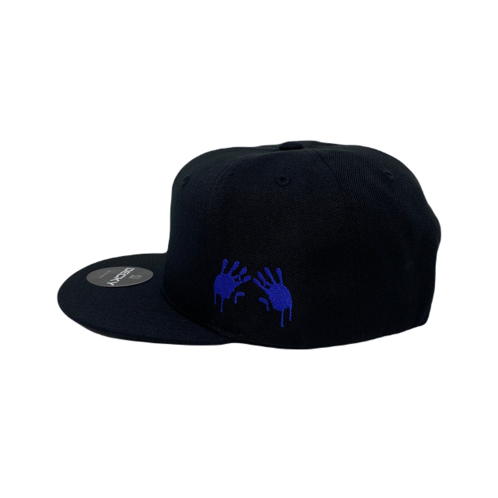 Other Los Angeles LA Drip (Blue) Bloody Hands Snapback Hat Size ONE SIZE - 6 Thumbnail