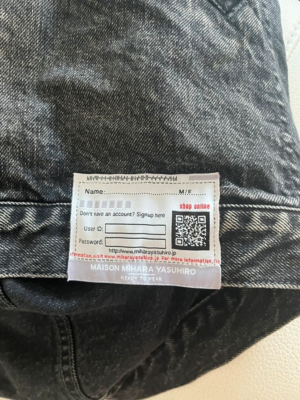 Maison MIHARA YASUHIRO Maison mihara yasuhiro double denim jacket Size US M / EU 48-50 / 2 - 5 Thumbnail