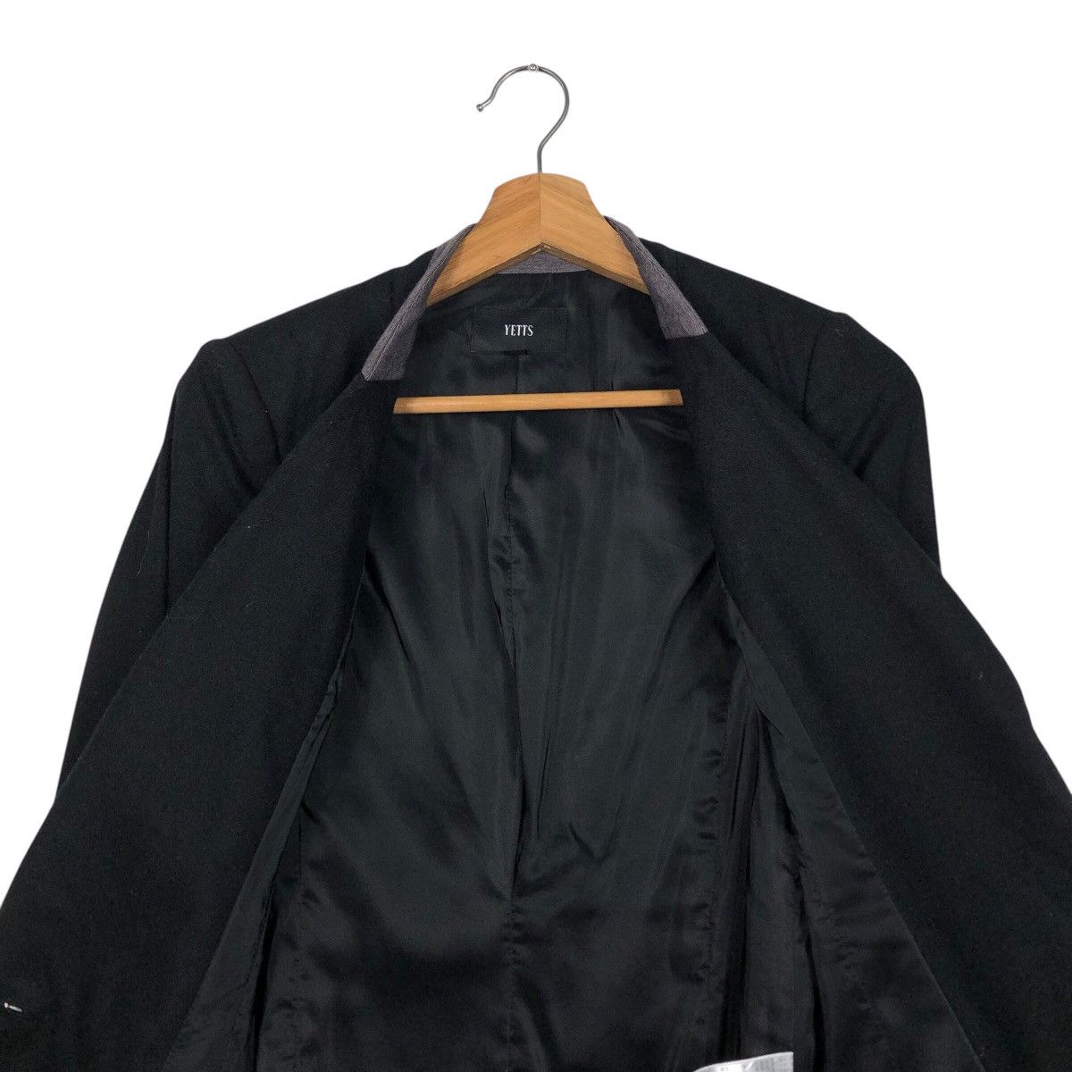 Japanese Brand 📌Vintage Chore Worker Iconic Black Yetts Issey Miyake Size US M / EU 48-50 / 2 - 15 Thumbnail