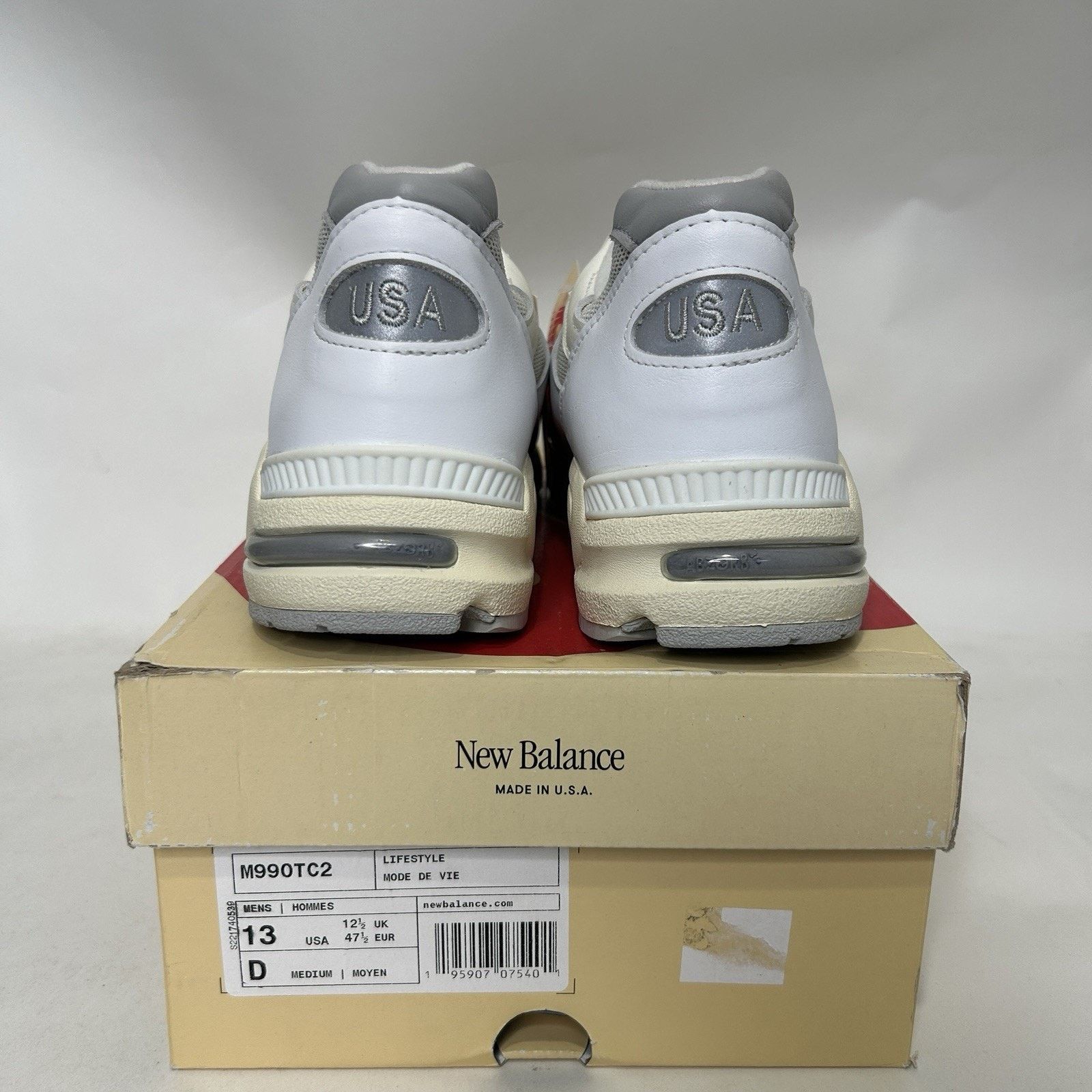 New Balance Teddy Santis x New Balance 990v2 Made in USA “Sea Salt" Size US 13 / EU 46 - 4 Thumbnail