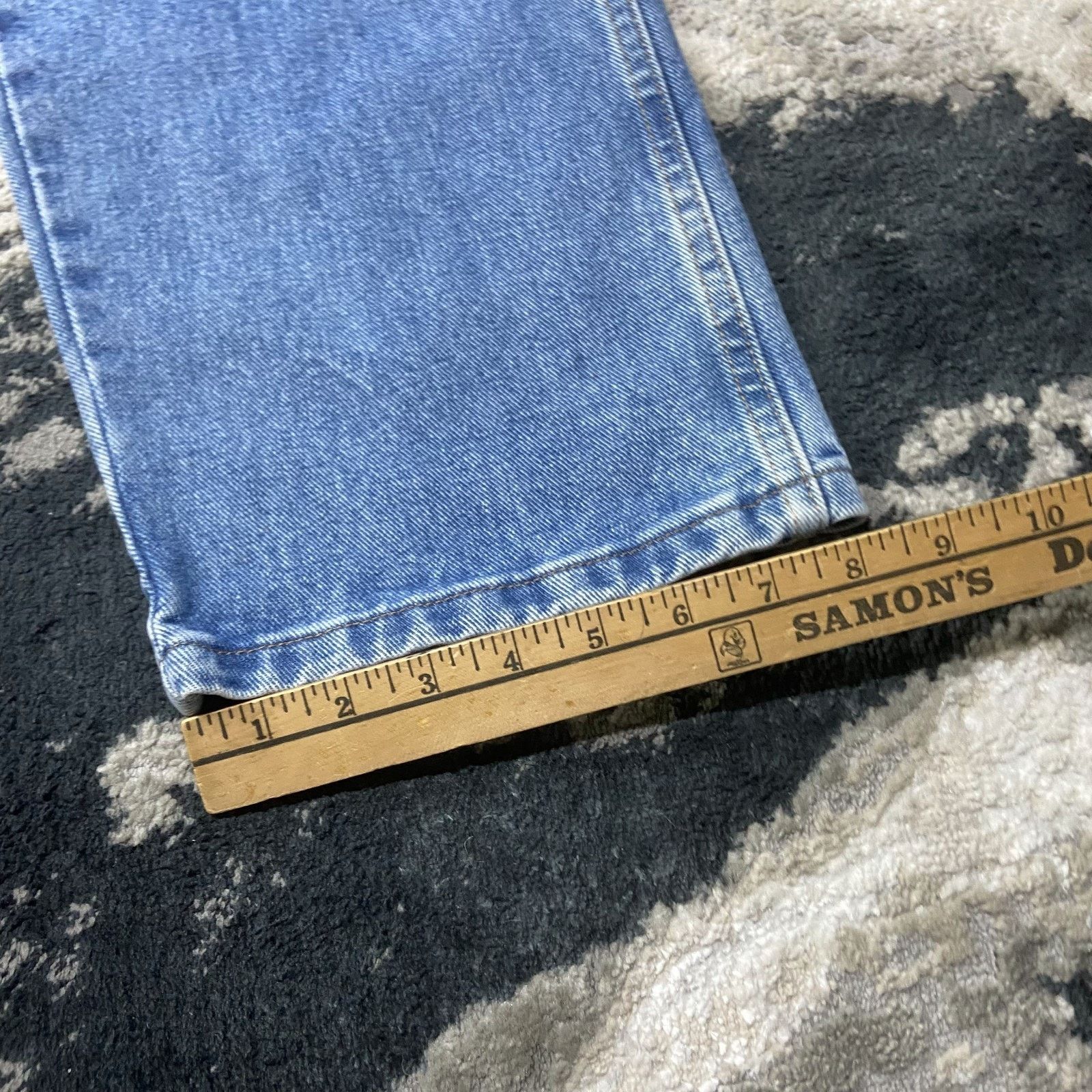 Wrangler Wrangler 2X Five Star Jeans Mens 40x32 Blue Denim Regular Size US 40 / EU 56 - 3 Thumbnail