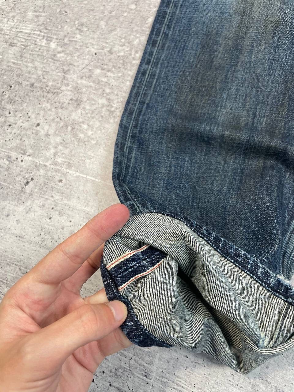 Allsaints Vintage Allsaints Japan Denim Selvage Jeans Painted Y2K Size US 30 / EU 46 - 4 Thumbnail
