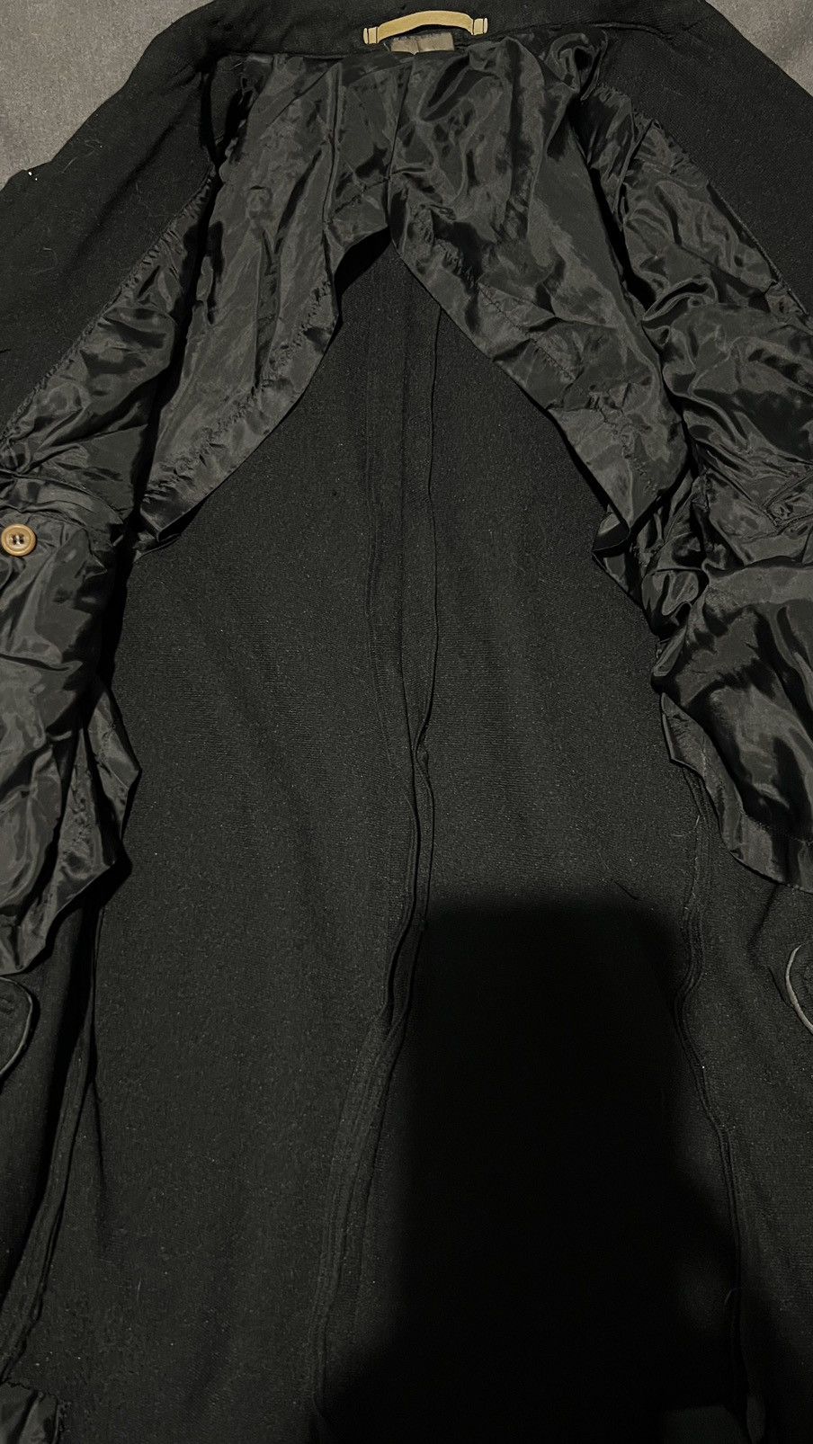 Comme des Garcons jacket with patches Vests