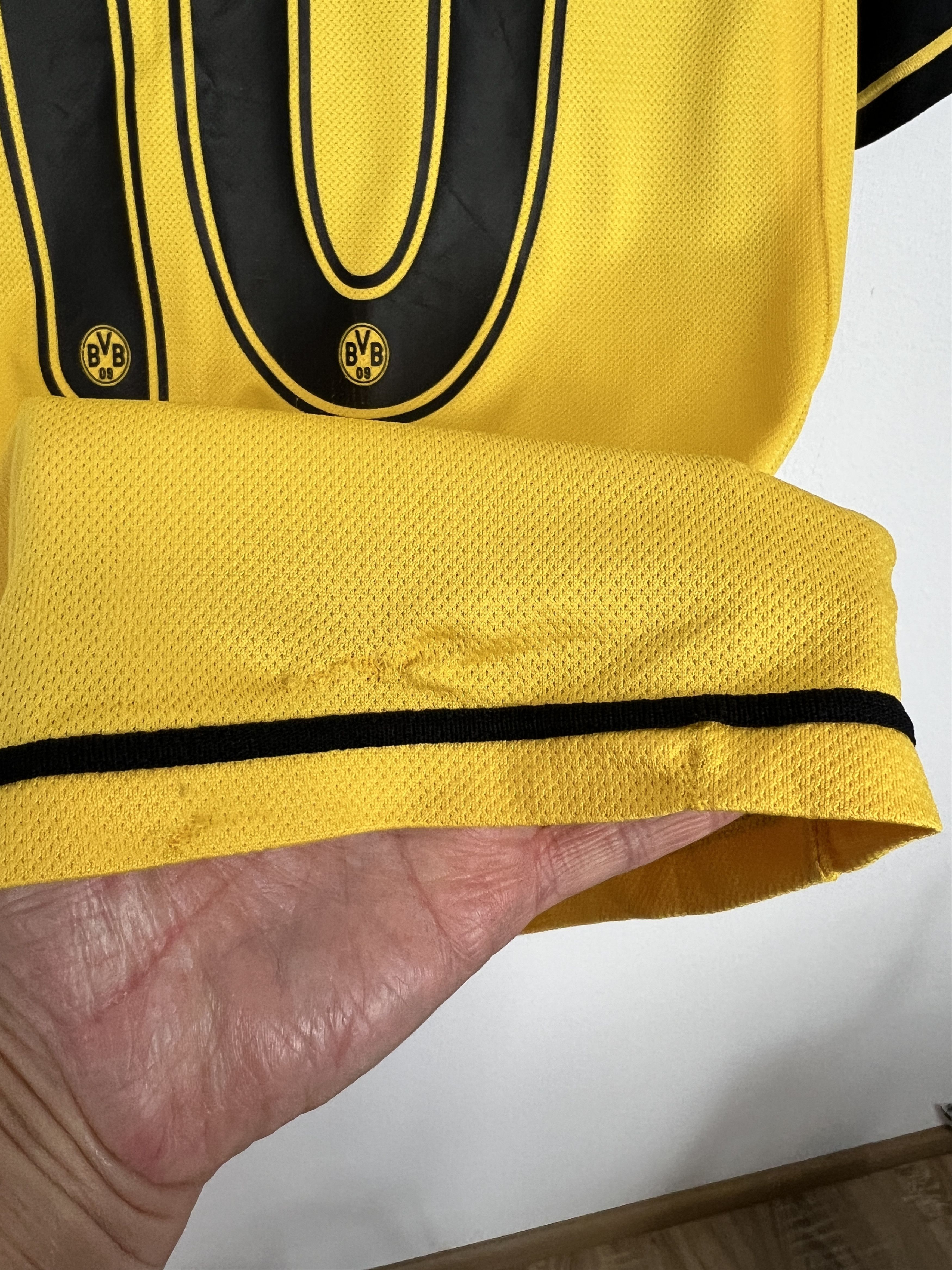 Nike Borussia Dortmund Home football shirt 2007 #10 Petric Nike Size US S / EU 44-46 / 1 - 4 Thumbnail
