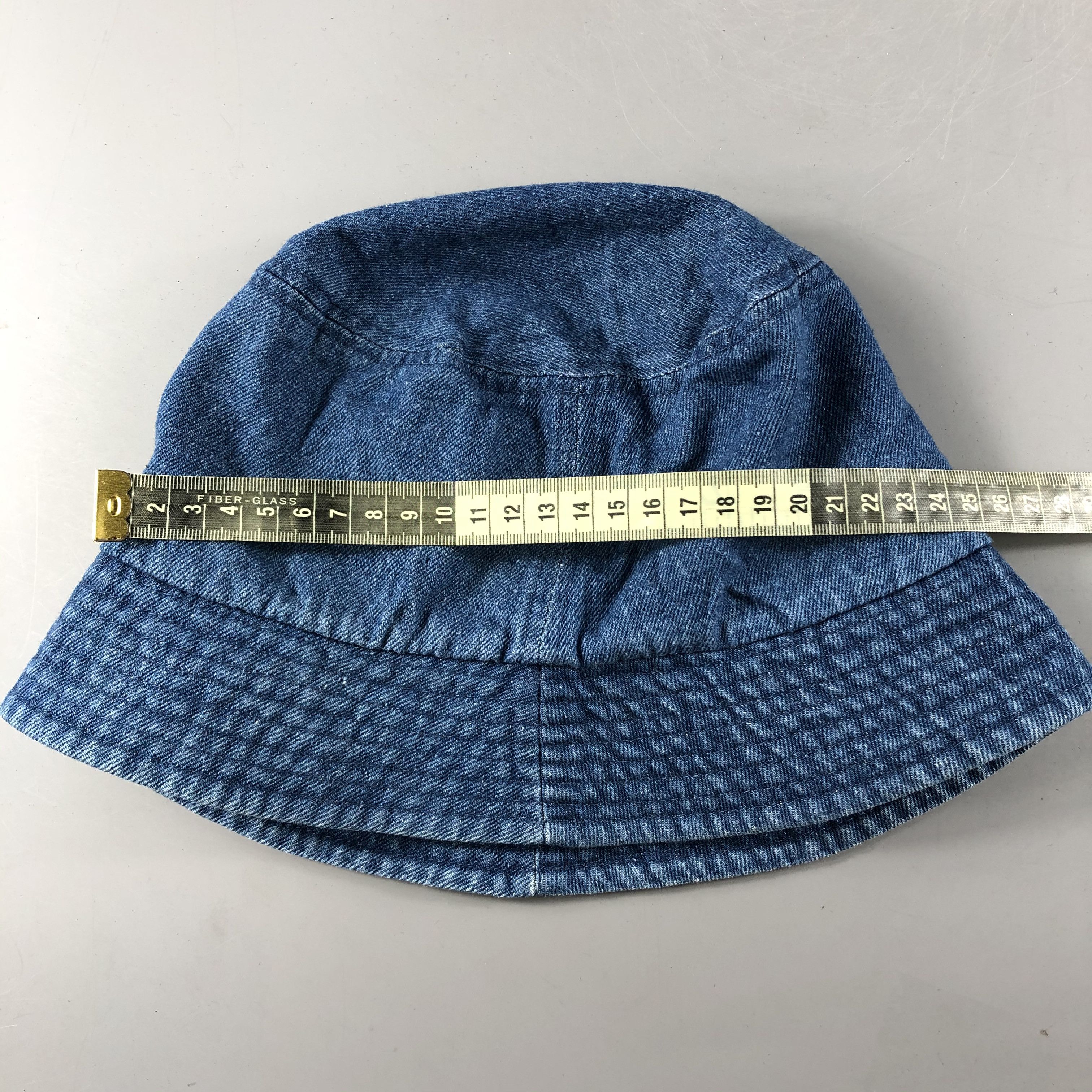 Japanese Brand × Other × Vintage Unknown Denim Cloche Hats -D716 Size ONE SIZE - 3 Thumbnail