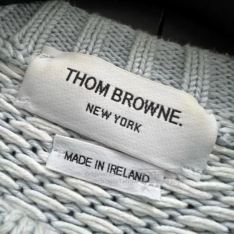 Thom Browne Thom Browne Lighthouse patterned sweater Size US XL / EU 56 / 4 - 5 Thumbnail