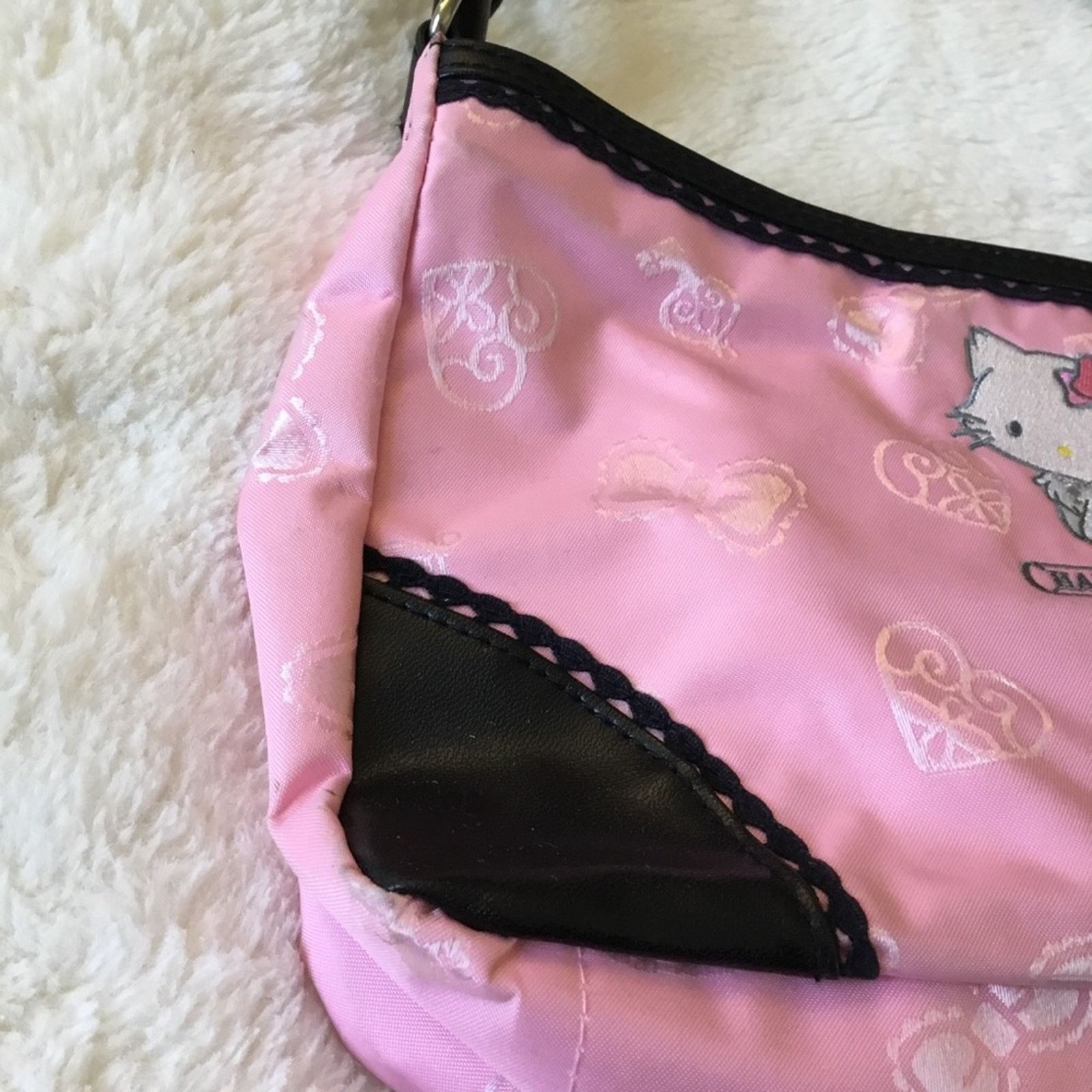Other Sanrio Rare Vintage 2004 Hello Kitty Pink Baguette Style Bag Size ONE SIZE - 3 Thumbnail