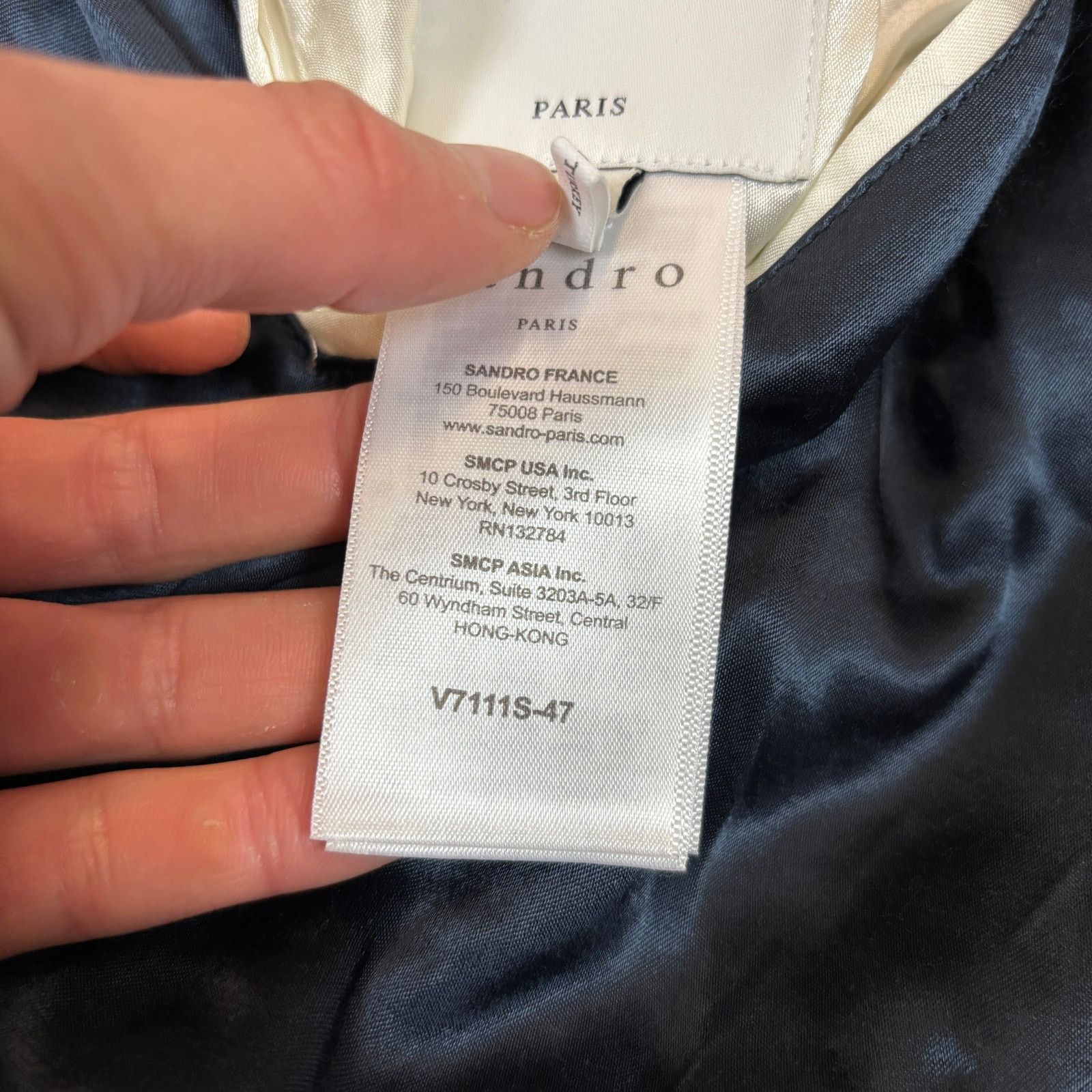 Sandro Sandro Paris Palm Reversible Satin Bomber Jacket Men's Small Size US S / EU 44-46 / 1 - 7 Thumbnail