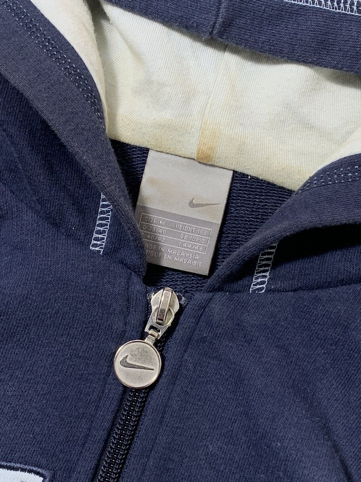 Nike VINTAGE NIKE BIG LOGO Y2K ZIP UP HOODIE Size M / US 6-8 / IT 42-44 - 5 Thumbnail