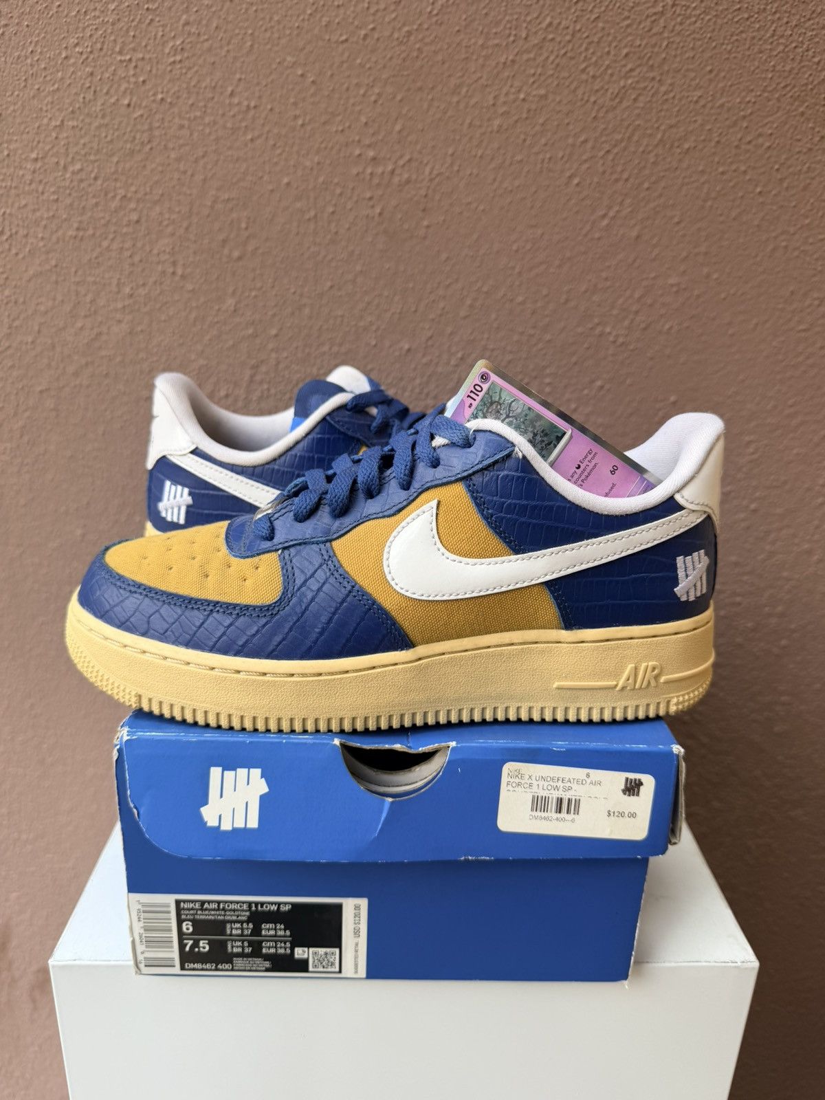 Nike Undefeated x Air Force 1 Low SP Size Mens 6 Dunk vs AF1 Size US 6 / EU 39 - 2 Thumbnail