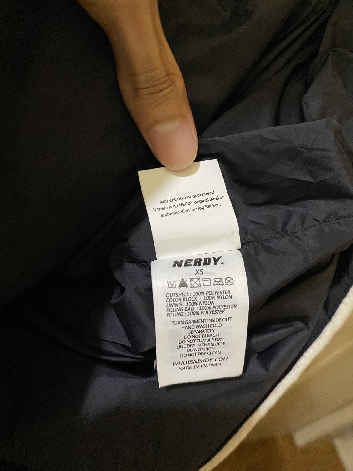 NERDY Nerdy - Fleece Hoodie Size US XS / EU 42 / 0 - 13 Thumbnail