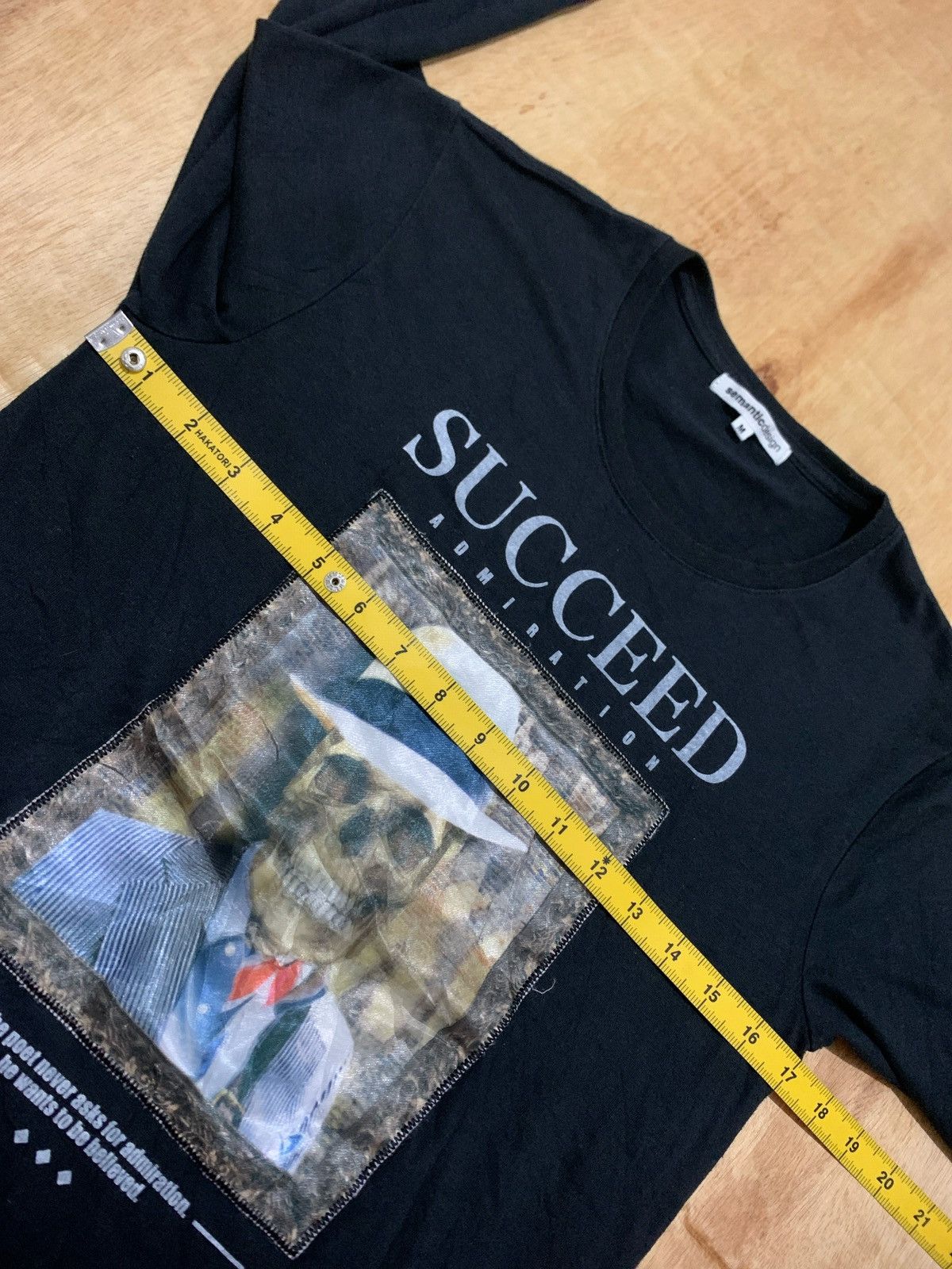 If Six Was Nine × In The Attic × Japanese Brand Semantic Design Succeed Admiration Skull Longsleeve Size US M / EU 48-50 / 2 - 6 Thumbnail
