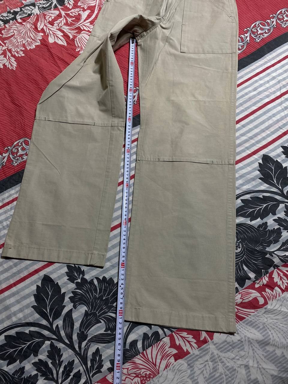 Japanese Brand Dirty Painted Distressed Thrashed Faded Baggy Jeans Y2K Size US 30 / EU 46 - 13 Thumbnail