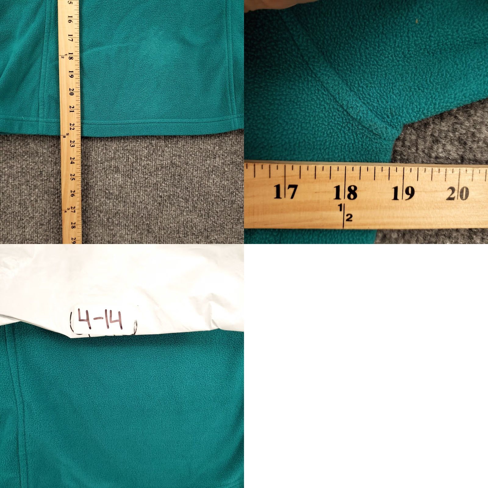 Lands' End Lands' End Sweatshirt Women S Small Green Pullover 1/4 Zip Fleece Travel Outdoor Size S / US 4 / IT 40 - 8 Thumbnail