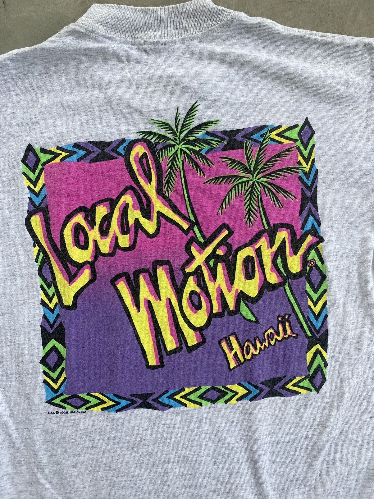 Vintage VINTAGE LOCAL MOTION HAWAII TEE Size US M / EU 48-50 / 2 - 2 Thumbnail