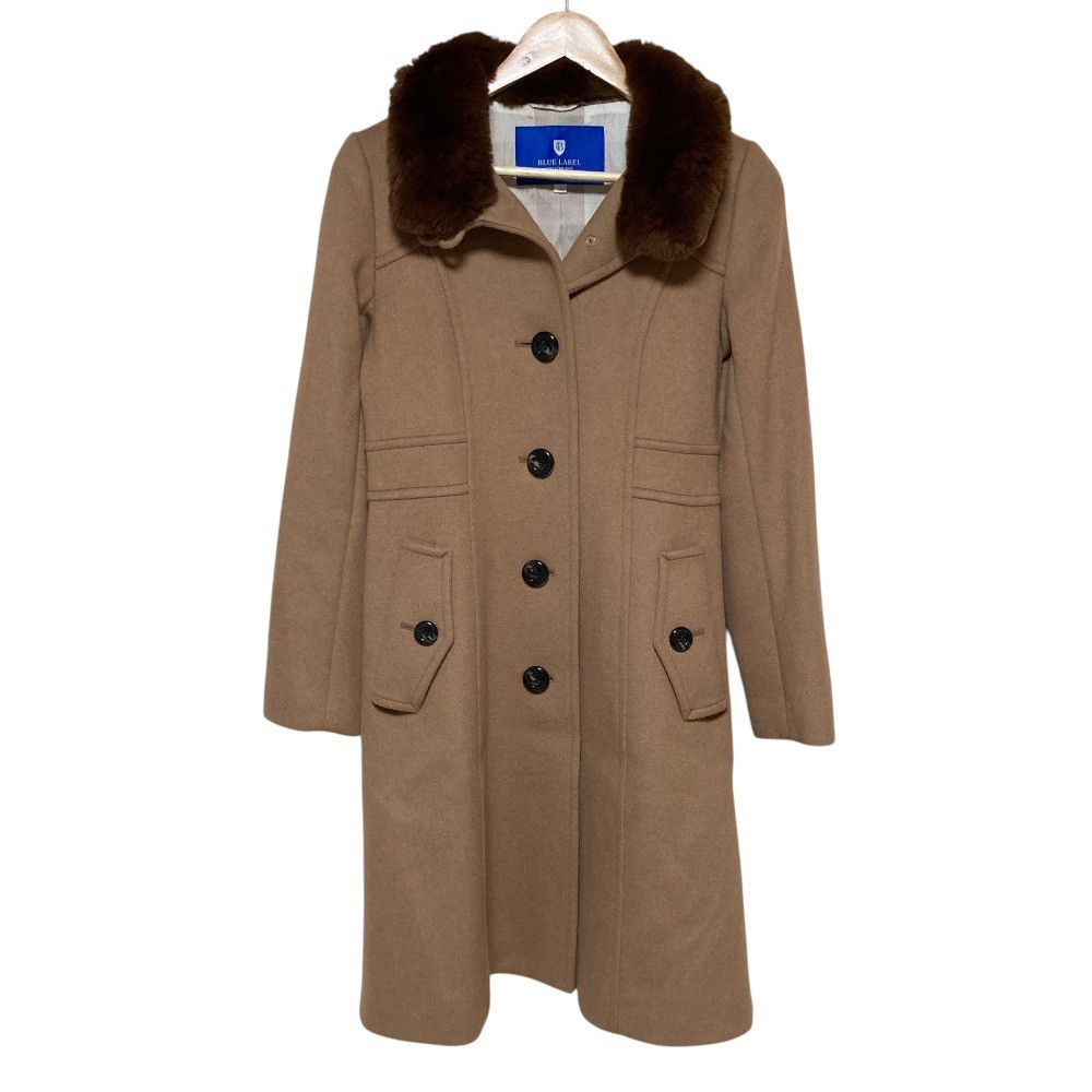 Other Other BLUE LABEL CRESTBRIDGE Fine Wool Stand Collar Coat Textile Outerwear 55B07-420 DUTY FREE for USA Size ONE SIZE - 1 Thumbnail