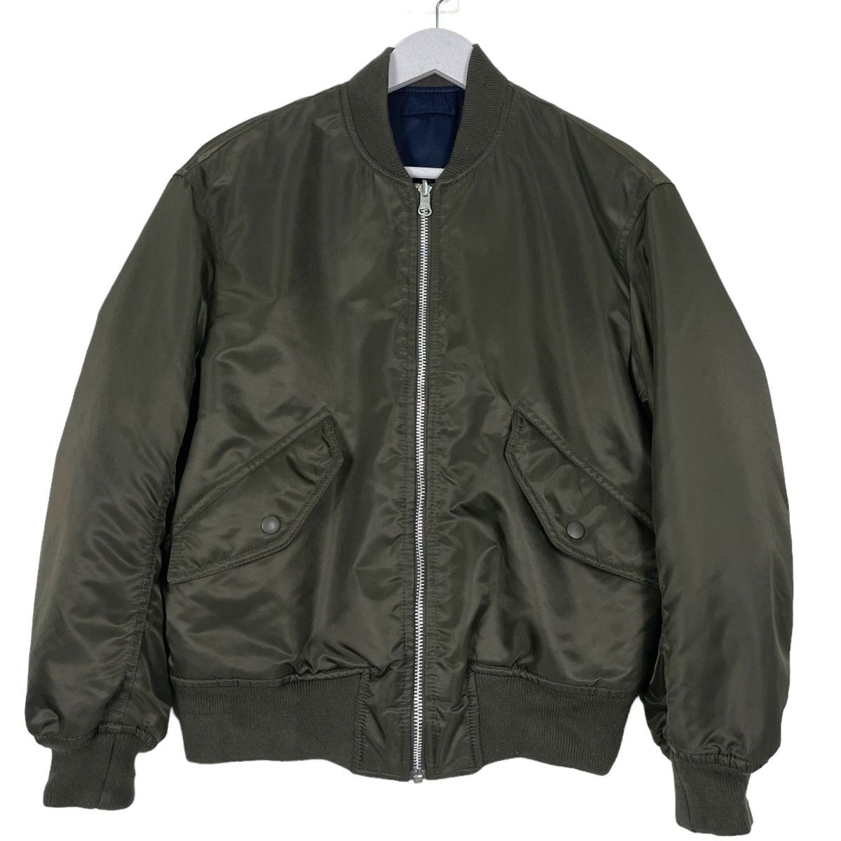 Christophe Lemaire × Japanese Brand × Lemaire 💥UNIQLO x LEMAIRE RIOT BOMBER JACKET Size US M / EU 48-50 / 2 - 1 Thumbnail