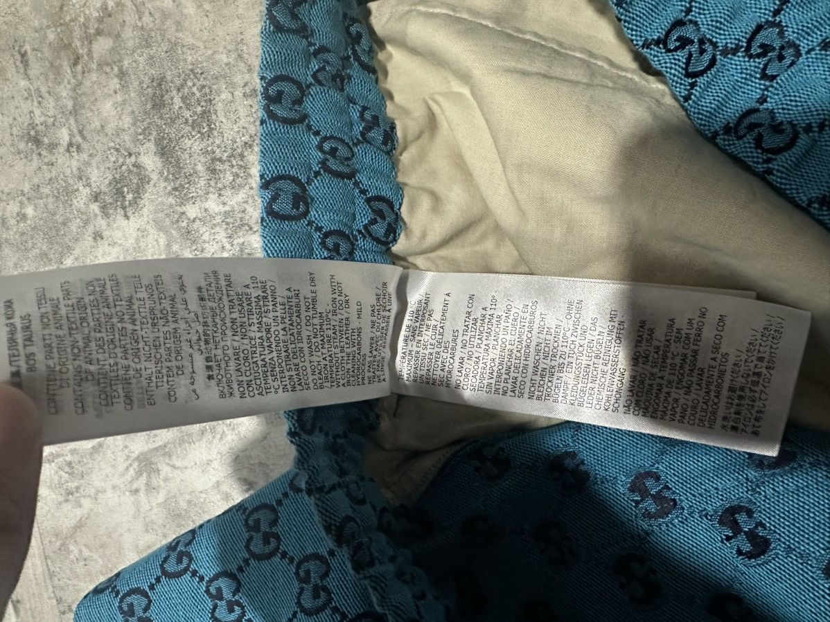Gucci GUCCI MULTICOLORED CANVAS SHORTS Size US 34 / EU 50 - 5 Thumbnail
