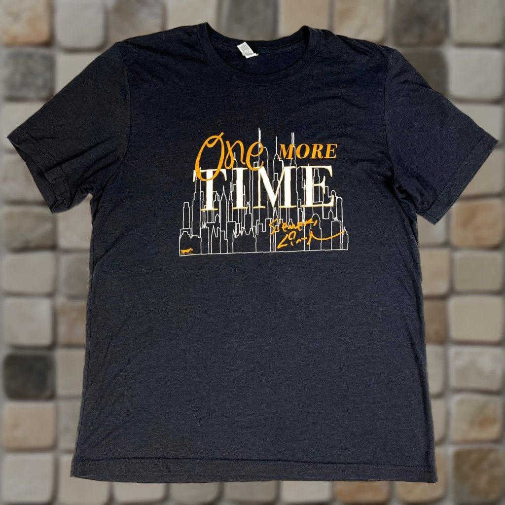 Vintage 2016 One More Time Hamilton Musical T-Shirt Double-Sided Sz L Unisex Adults Dark Gray Canvas Shirt L Men's Girls? Size US L / EU 52-54 / 3 - 1 Thumbnail