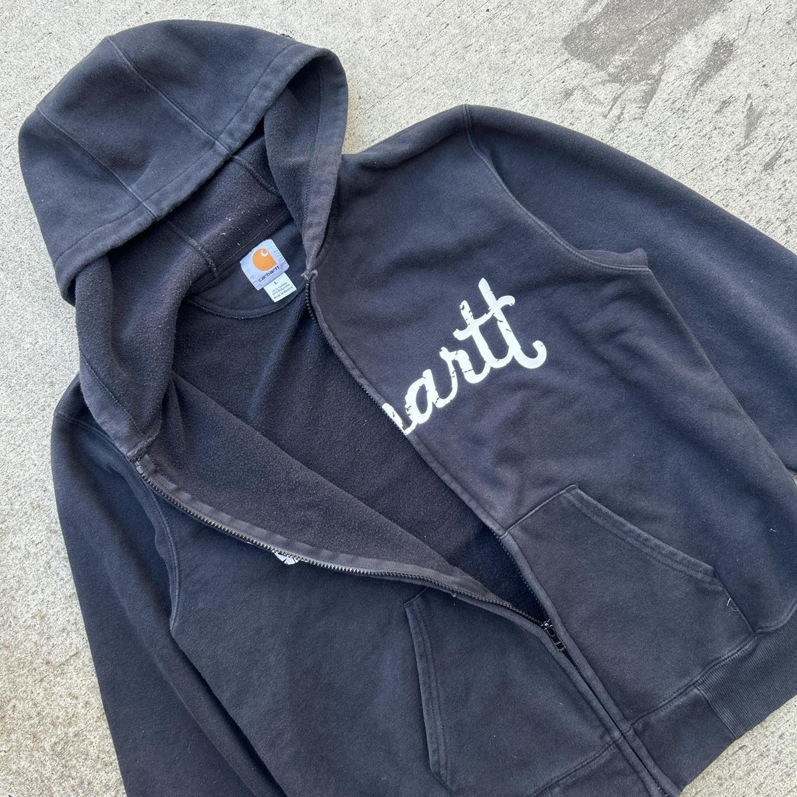 Carhartt Carhartt spell out black zip Size US L / EU 52-54 / 3 - 4 Thumbnail