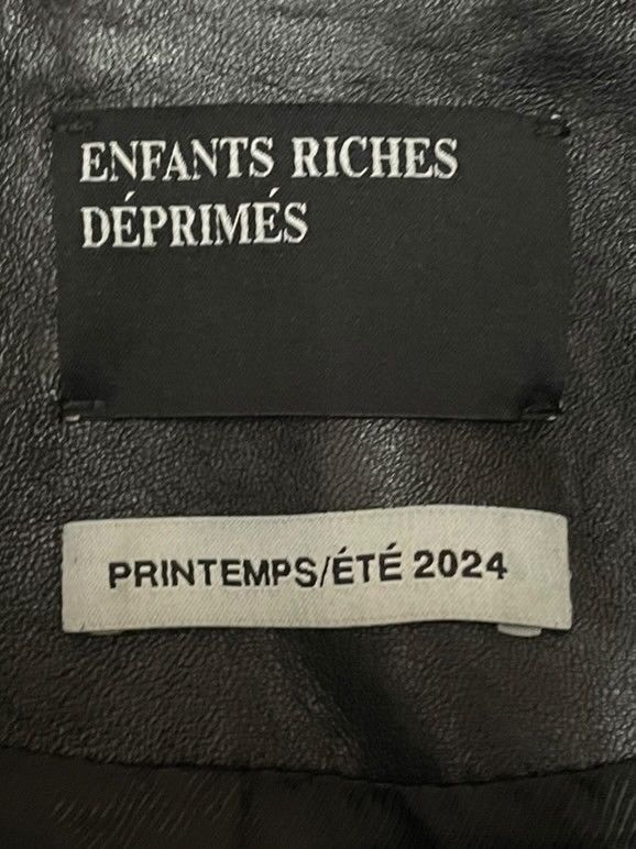 Enfants Riches Deprimes ERD 24ss leather jacket - dmc99 Size US M / EU 48-50 / 2 - 5 Thumbnail
